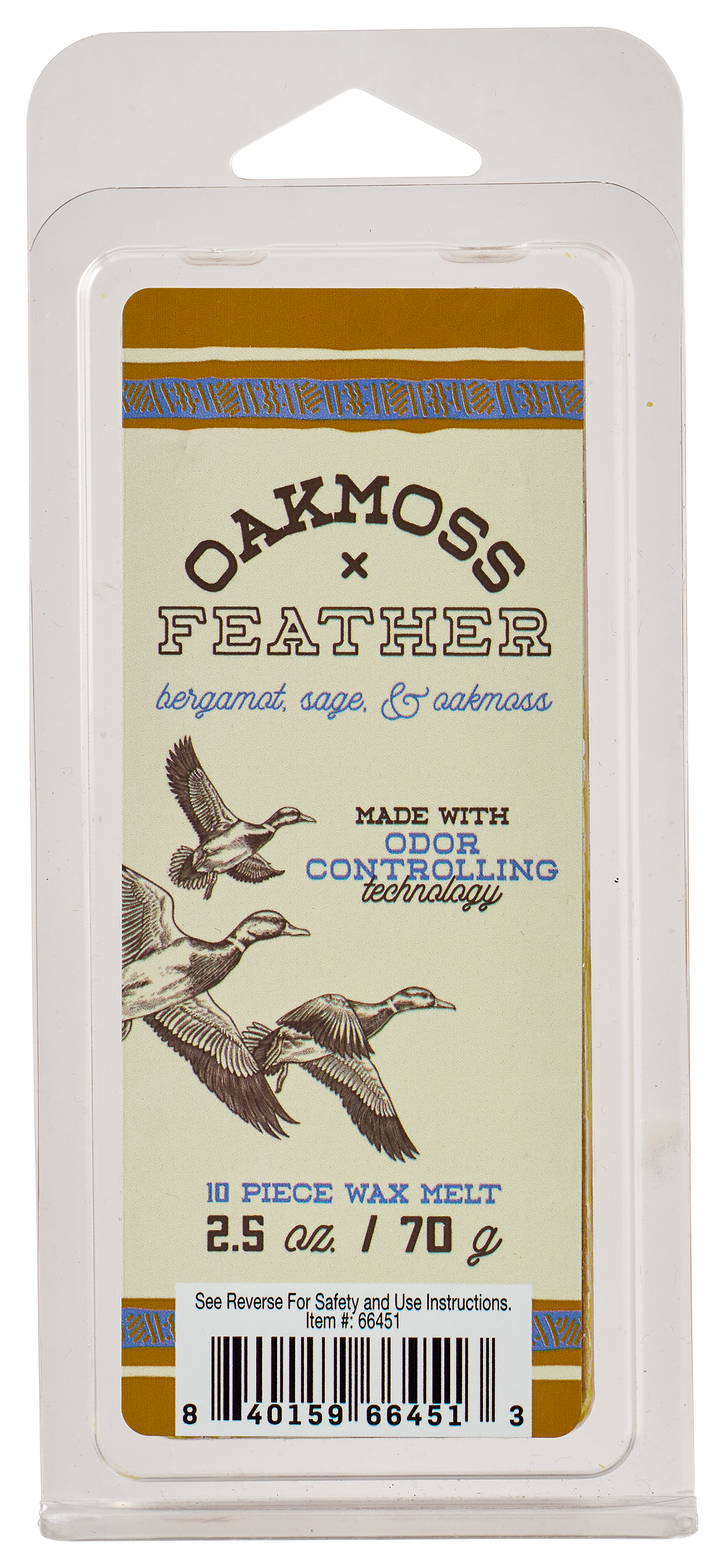 Image of House of Velas Odor Controlling Wax Melts - Oakmoss Feather