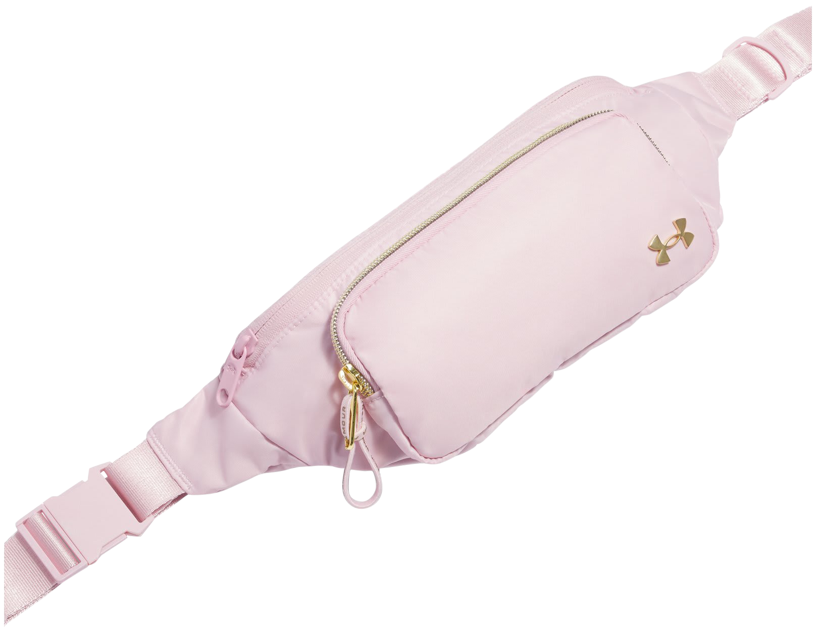 Image of Under Armour Studio WB Crossbody Bag - Prime Pink/Metallic Gold