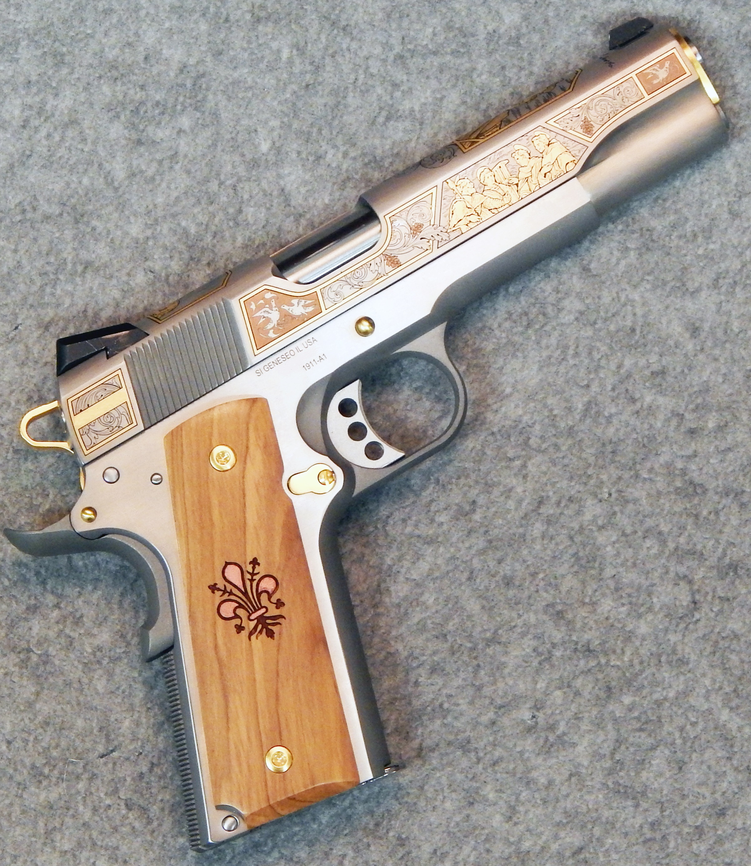 Springfield Armory ~ 1911 Italian Renaissance - Andrea Del Sarto ~ .45 Auto. - Bass Pro Shops