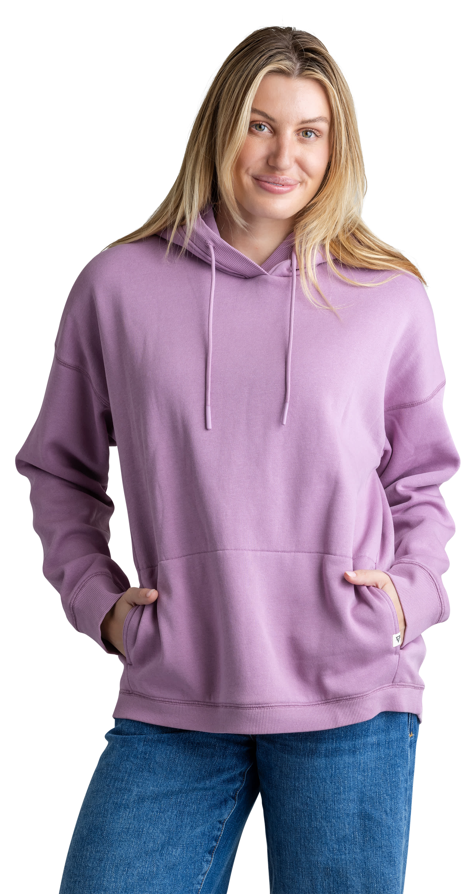 Image of LIV Outdoor Gabriella Hooded Stonewashed Pullover Sweatshirt for Ladies