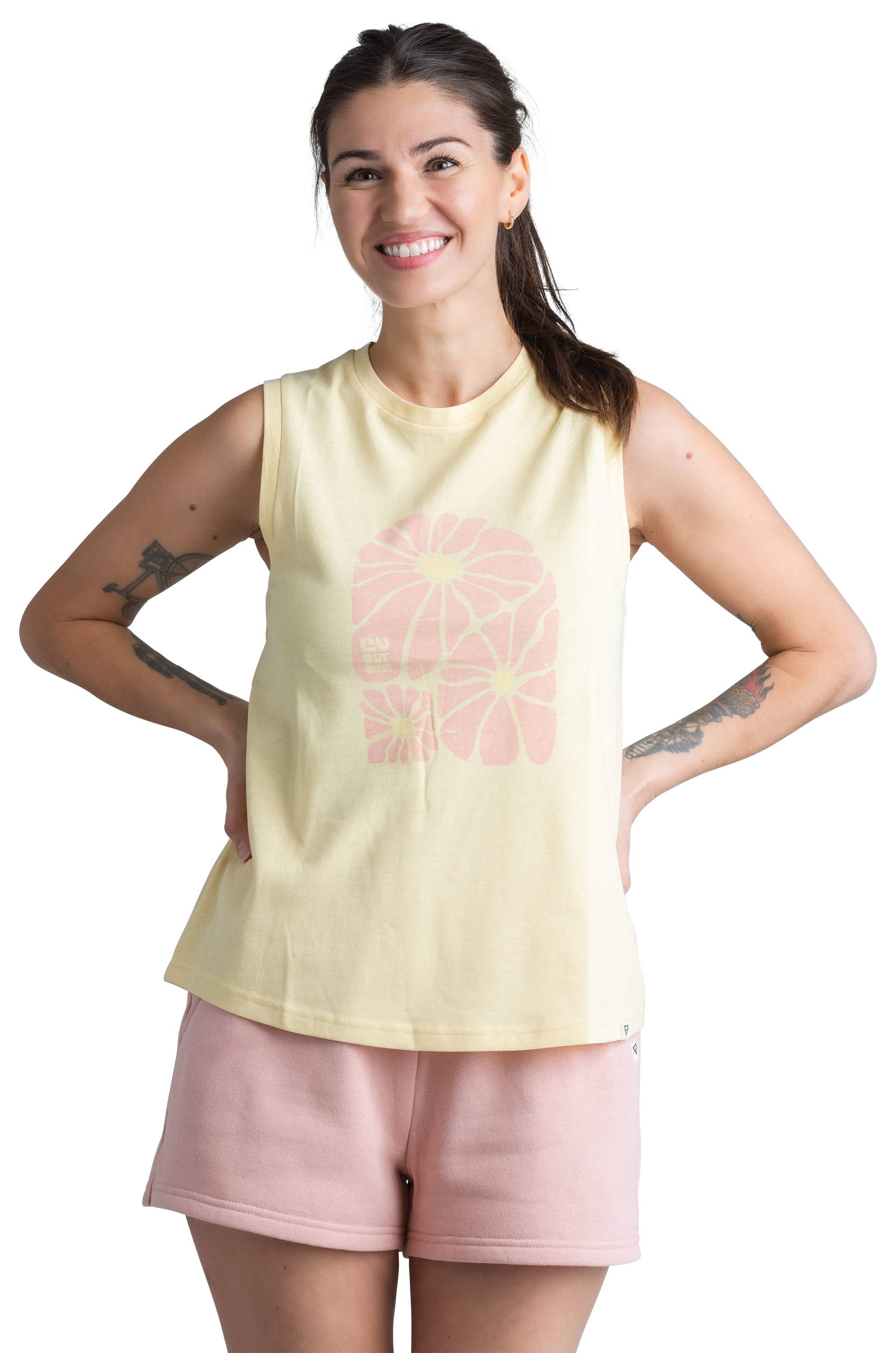 Image of LIV Outdoor Reagan Sundress Bloom Arch Graphic Tank Top For Ladies - Sundress Bloom Arch - XL