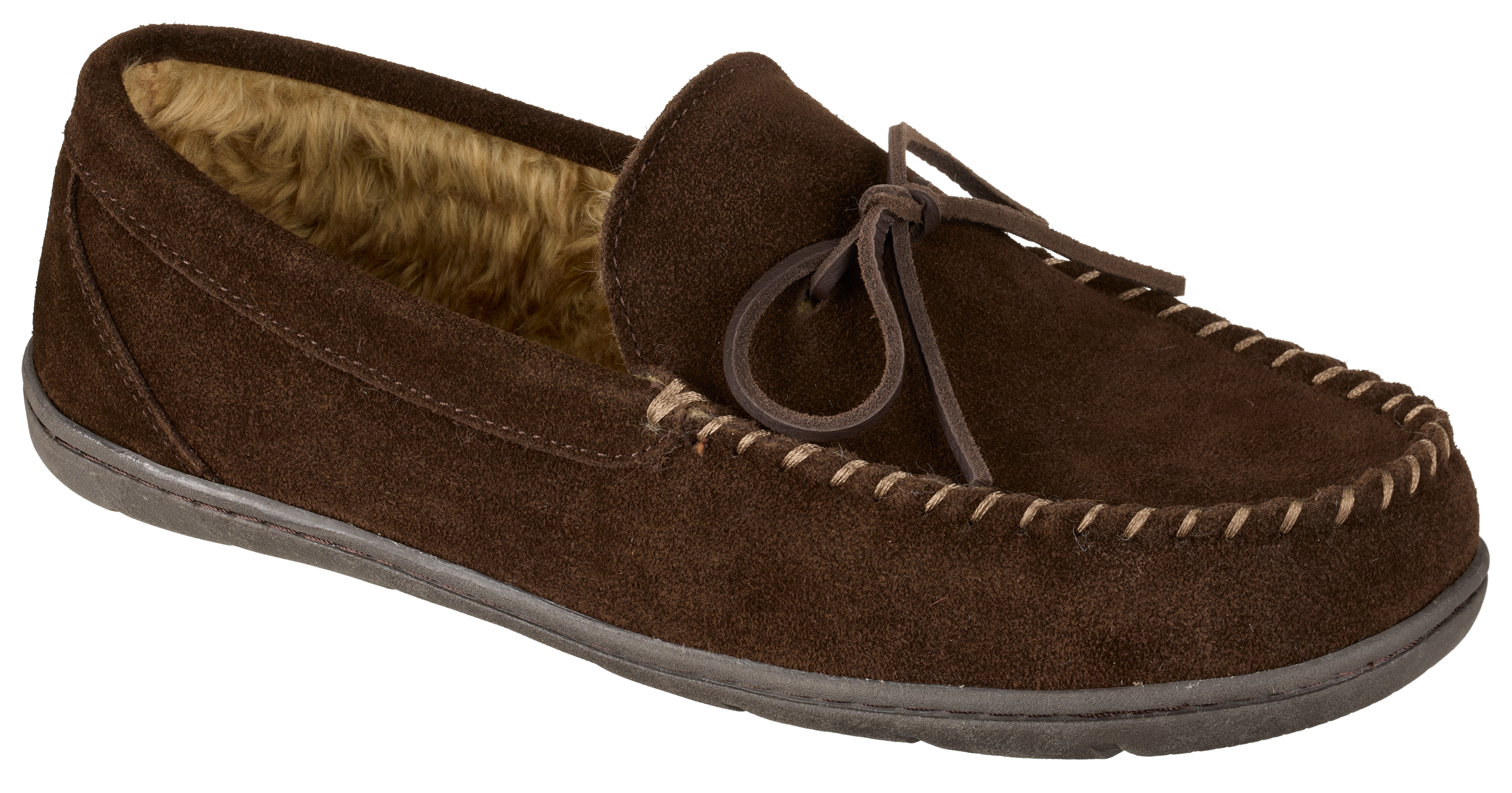 RedHead RedHead Summit Slip-On Moccasins for Men - Brown - $54.99 at Bass Pro Shops