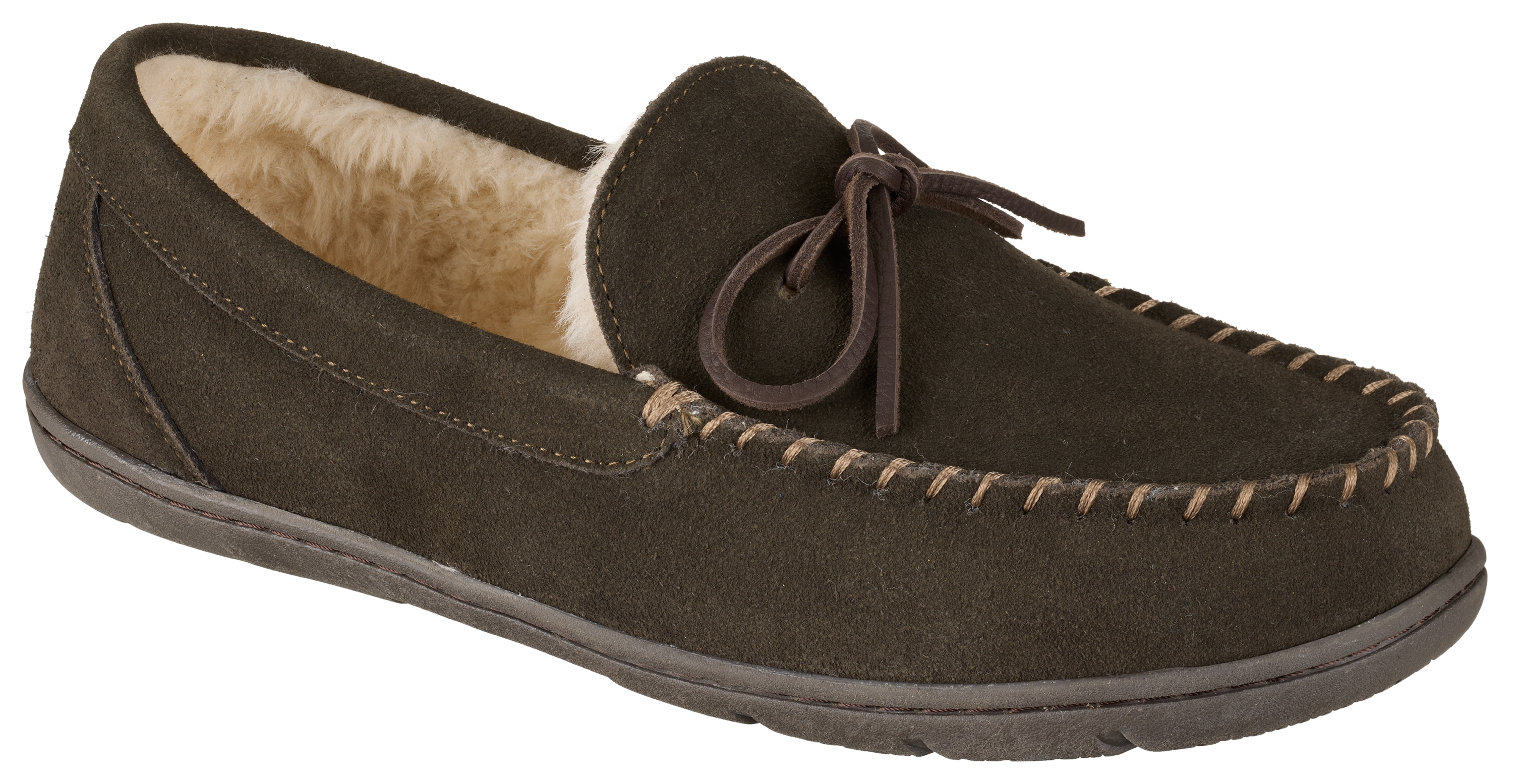 Image of RedHead Summit Slip-On Moccasins for Men - Moss