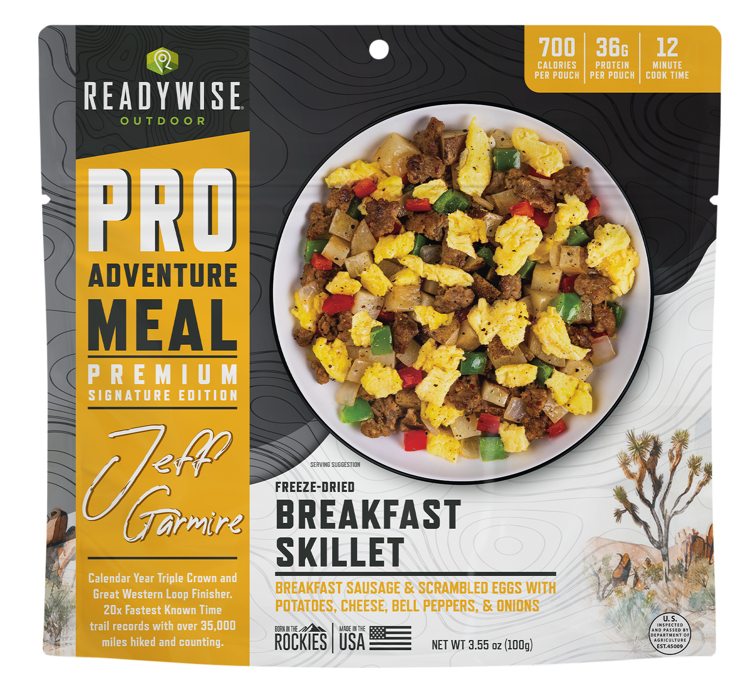 Image of ReadyWise Pro Adventure Meal Freeze-Dried Breakfast Skillet