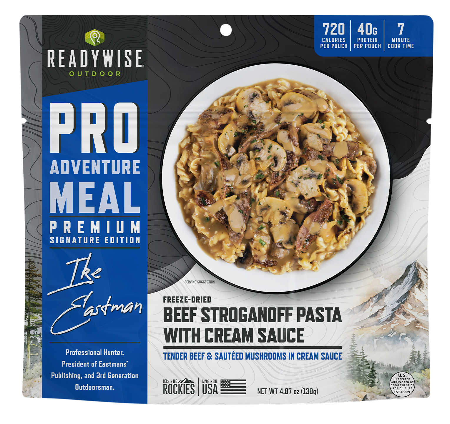 Image of ReadyWise Pro Adventure Meal Freeze-Dried Beef Stroganoff