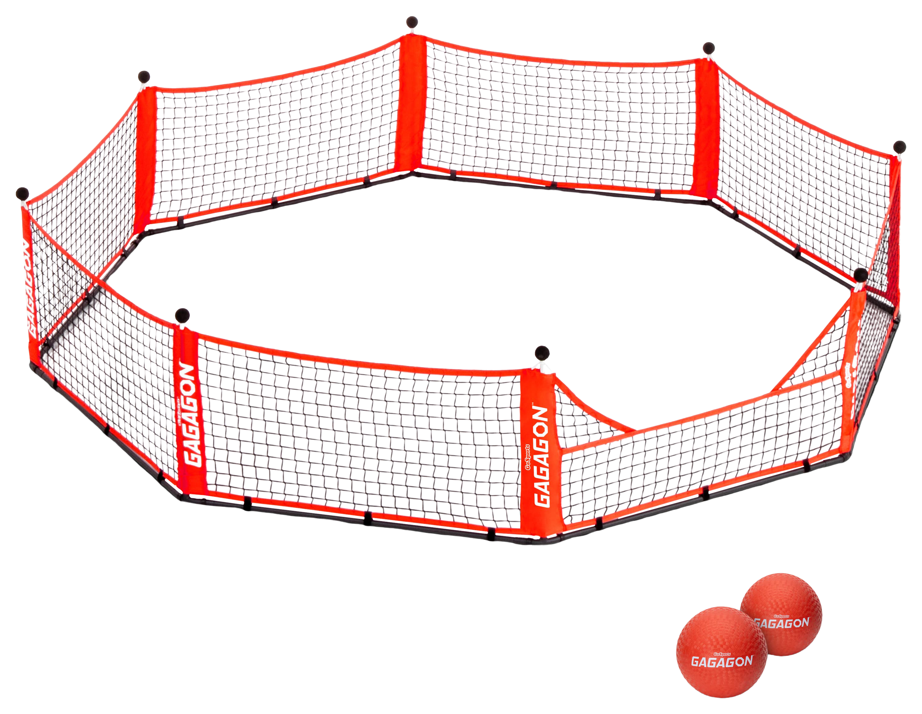 Image of GoSports Gagagon Gaga Ball Pit Portable Game Set - 10'