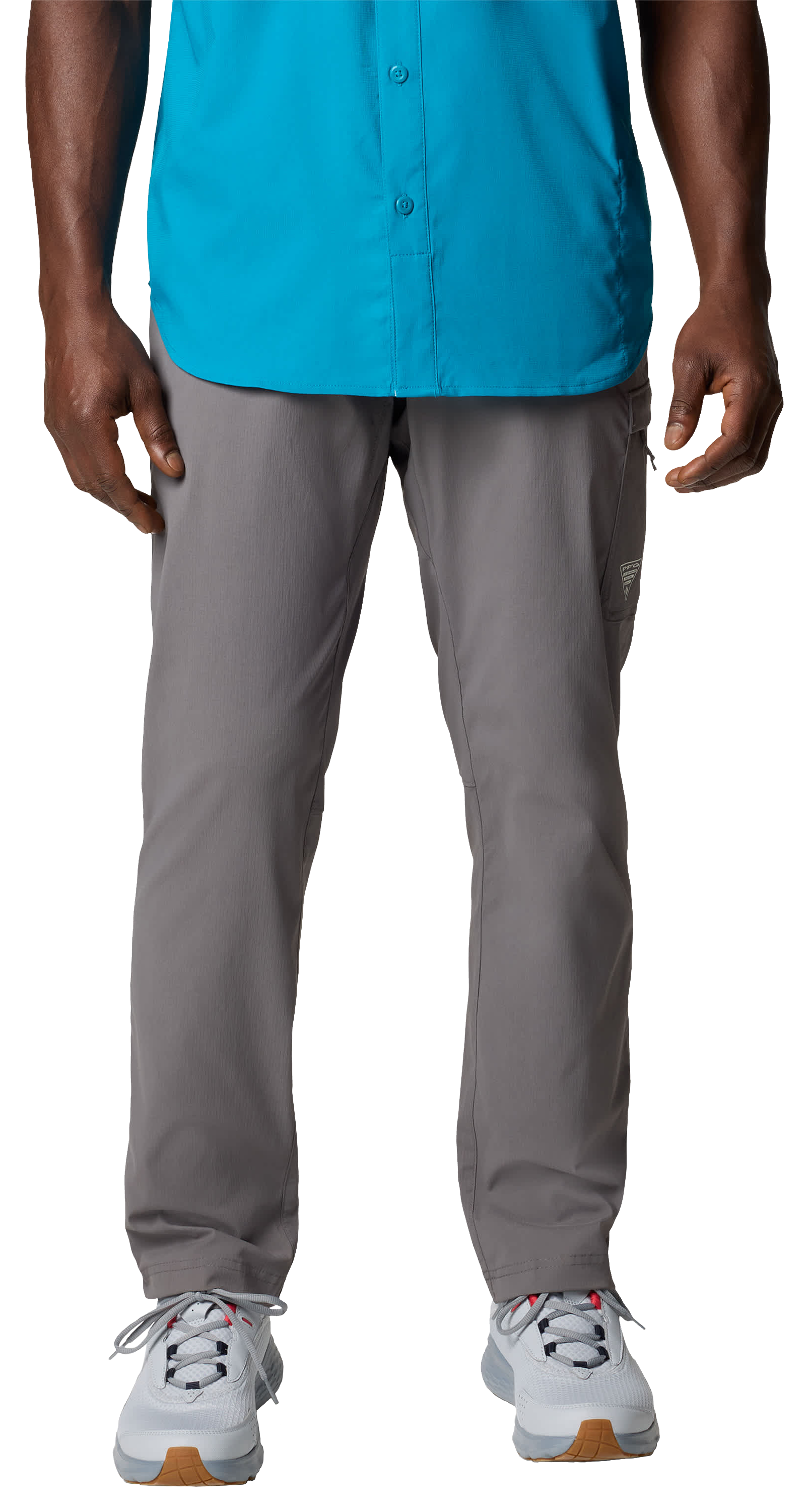 Image of Columbia Blood and Guts II Stretch Pants for Men - City Grey - 30x34
