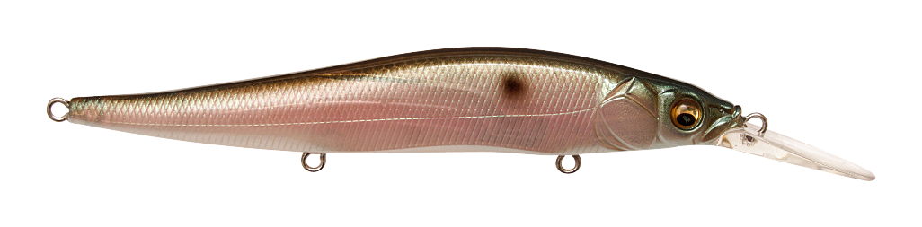 Image of Megabass Vision ONETEN +1 - 4-1/3'' - Matte Black Gizzard