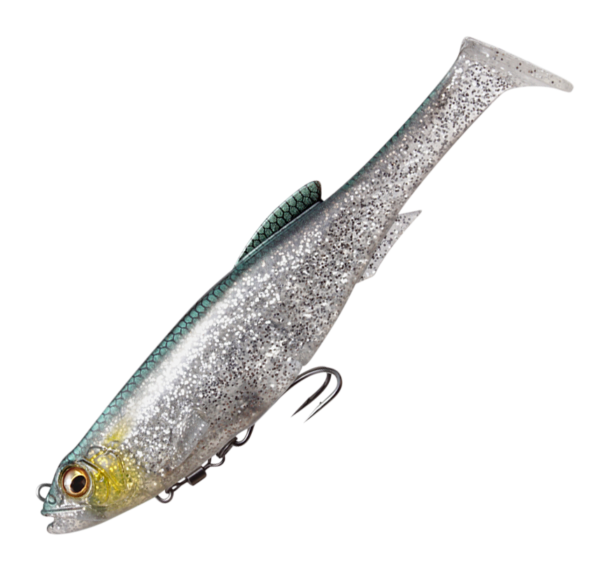 Image of "Megabass Magdraft Rigged Swimbait - Ablette - 5"" - 3/4 oz."