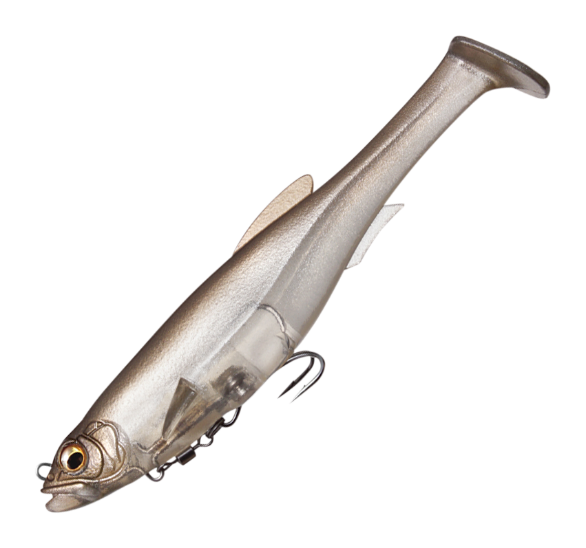 Image of "Megabass Magdraft Rigged Swimbait - Brownie - 5"" - 3/4 oz."