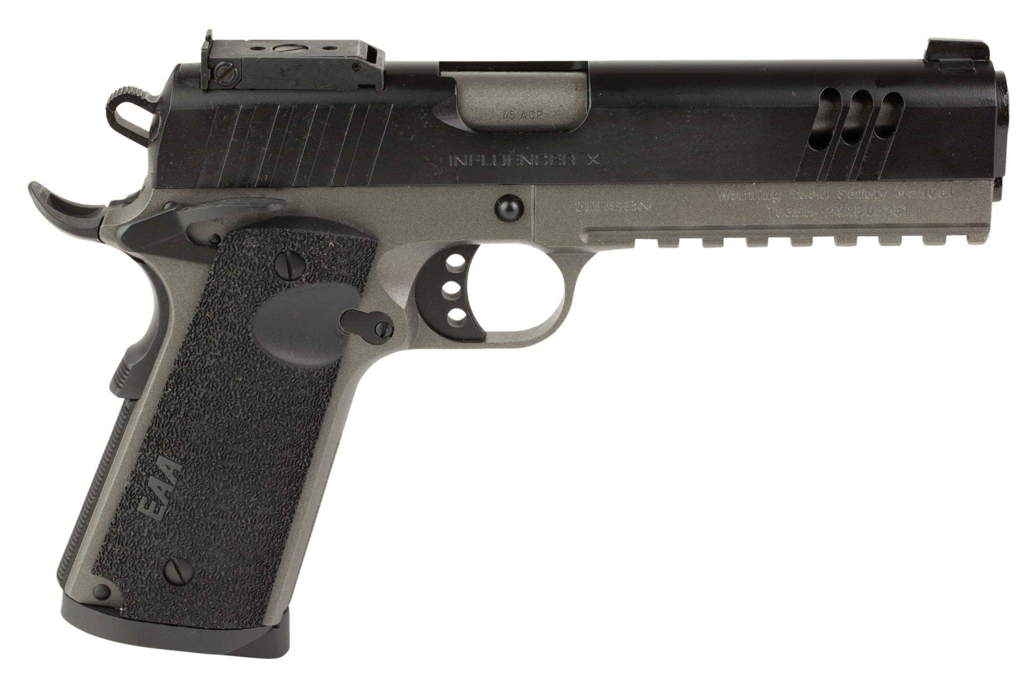 EAA Girsan MC1911S Influencer X OpticsReady SemiAuto Pistol