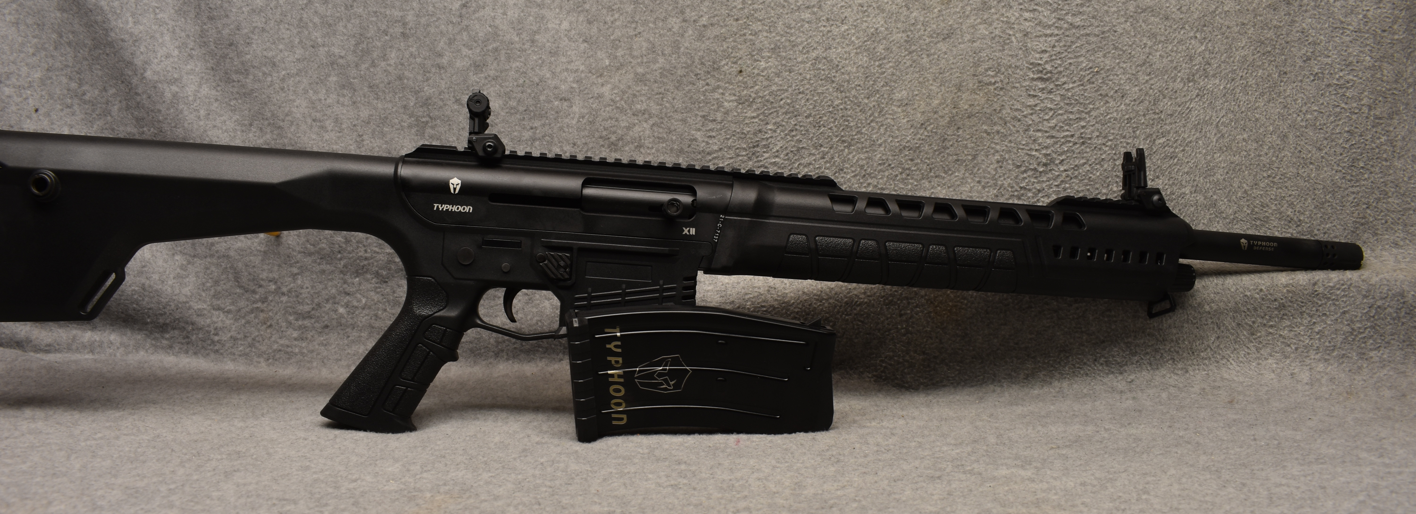 Image of TYPHOON DEFENSE ~ X12 BLACK ~ 12 GAUGE