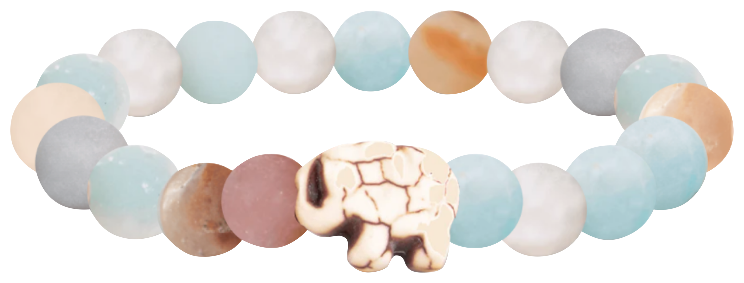 fahlo Expedition Track-An-Elephant Sky Stone Bracelet                                                                           