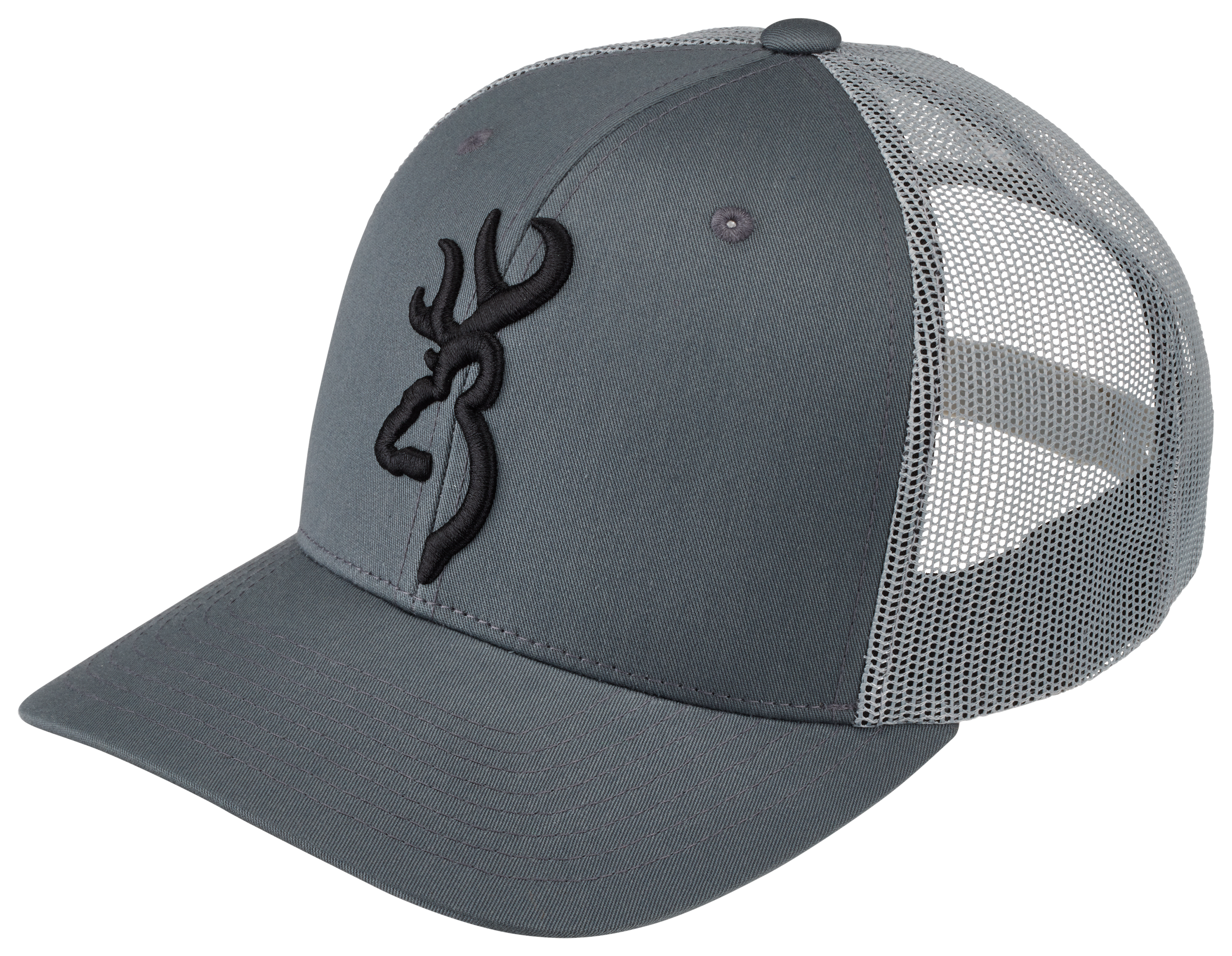 Image of Browning Logo Mesh-Back Cap - Grey