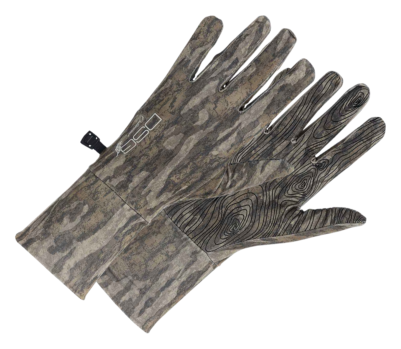 Image of DSG Outerwear D-Tech 3.0 Liner Gloves for Ladies - Mossy Oak Bottomland - M