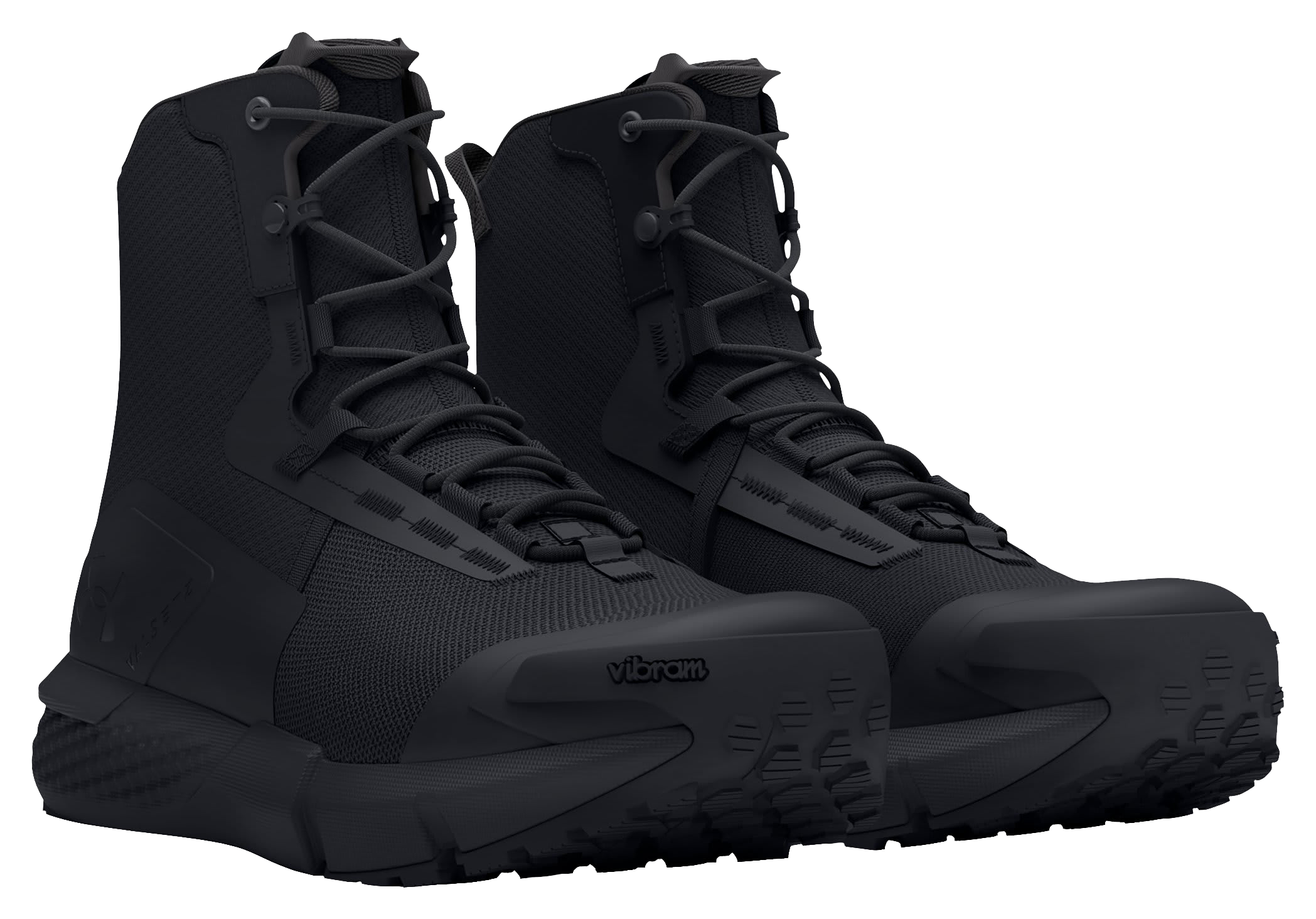 Image of "Under Armour Valsetz 8"" Tactical Boots for Ladies - Black - 6.5N"
