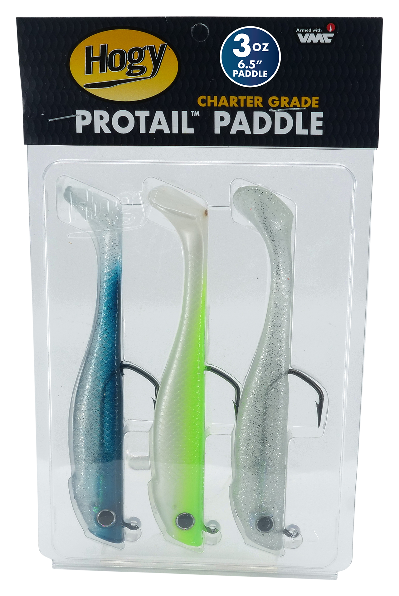 Image of "Hogy Protail Paddle Guide Pack - Assortment - 6.5"" - 3 oz."