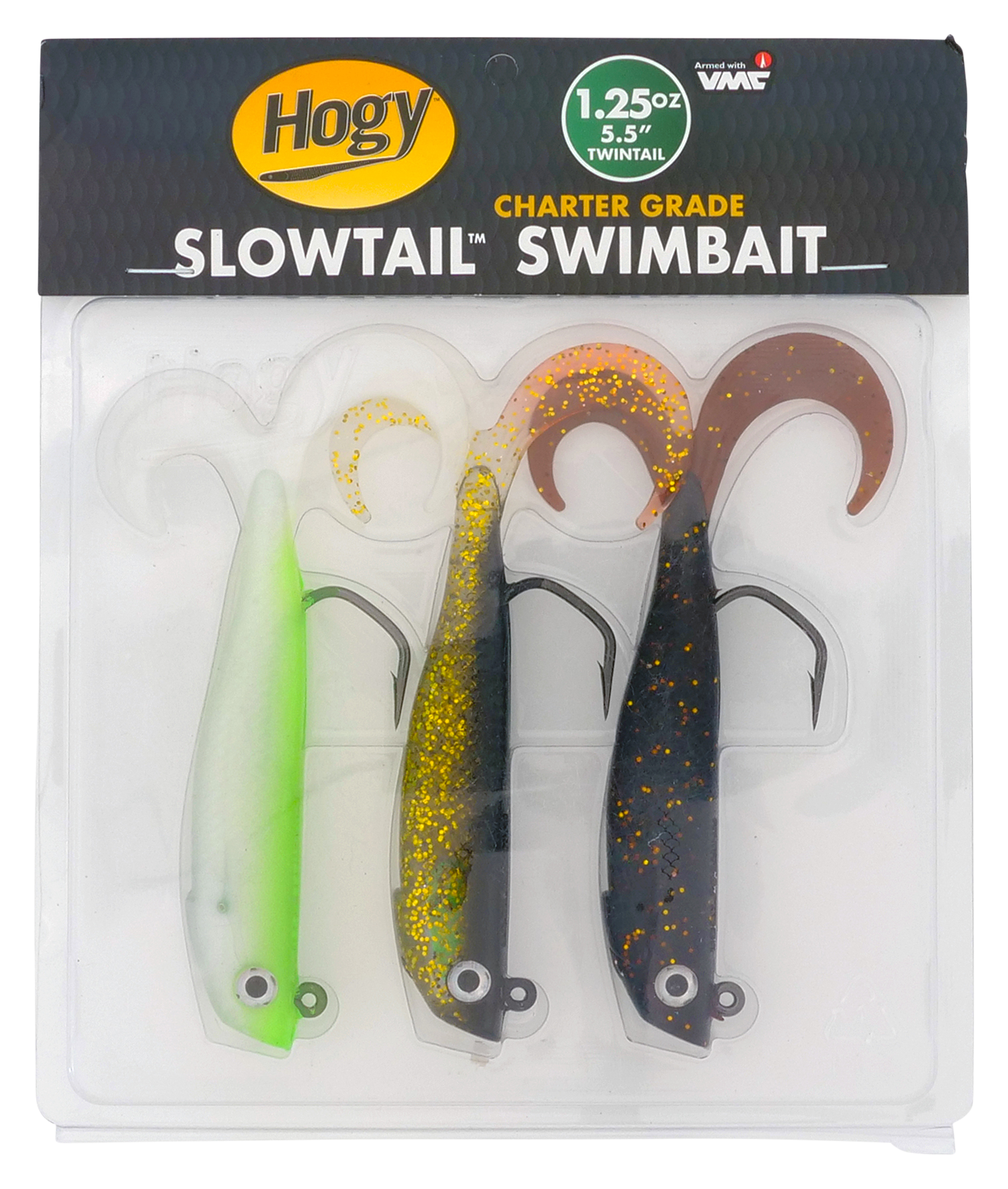 Image of "Hogy Slow Tail Swimbait - Assorted - 5-1/2"""
