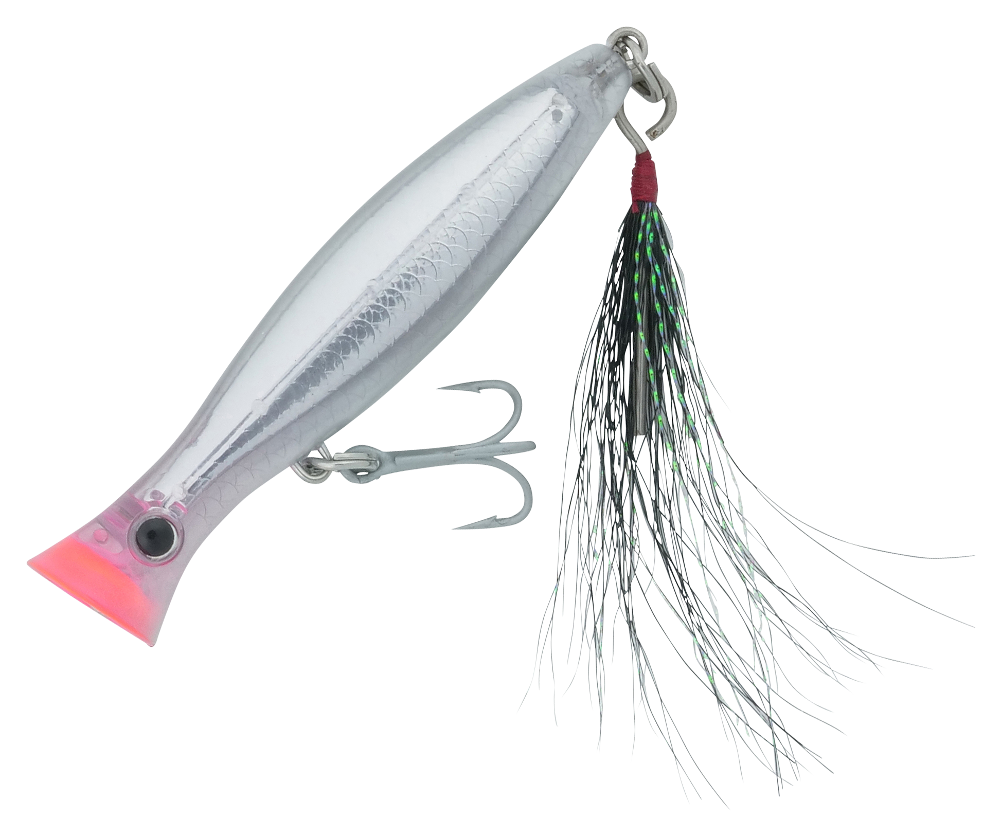 Image of "Hogy Charter Grade Micro Chug Popper - Chrome - 3.5"" - 1/2 oz."