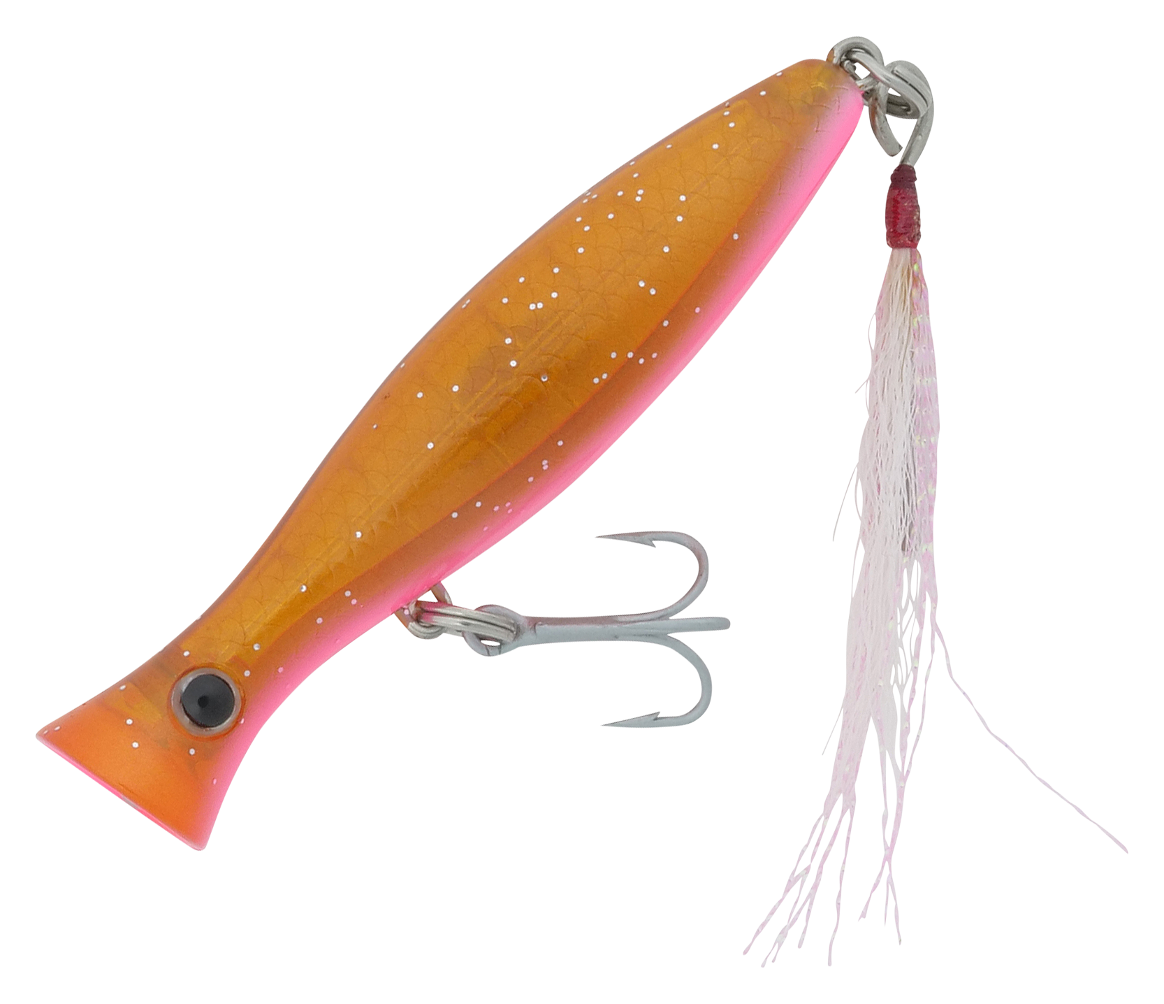 Image of "Hogy Charter Grade Micro Chug Popper - Amber - 3.5"" - 1/2 oz."