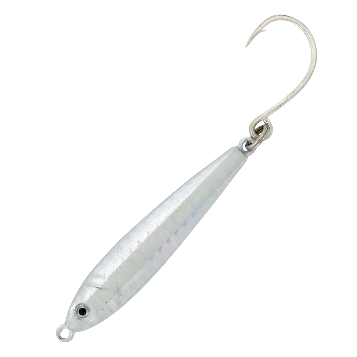 Image of "Hogy Peanut Jig - Silverside - 3"" - 1 oz."