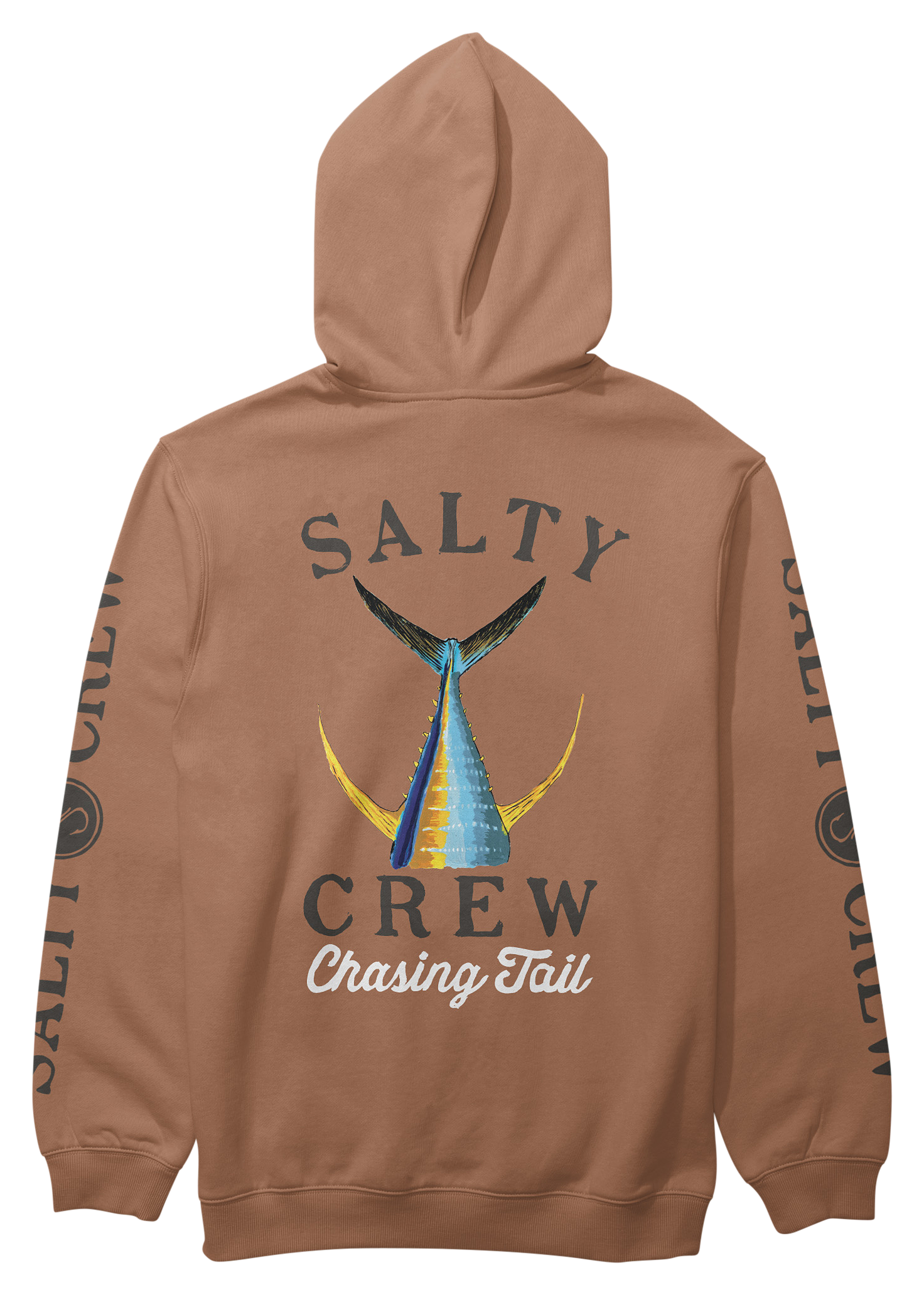 Image of Salty Crew Tailed Fleece Long-Sleeve Hoodie for Men - Sierra - XL