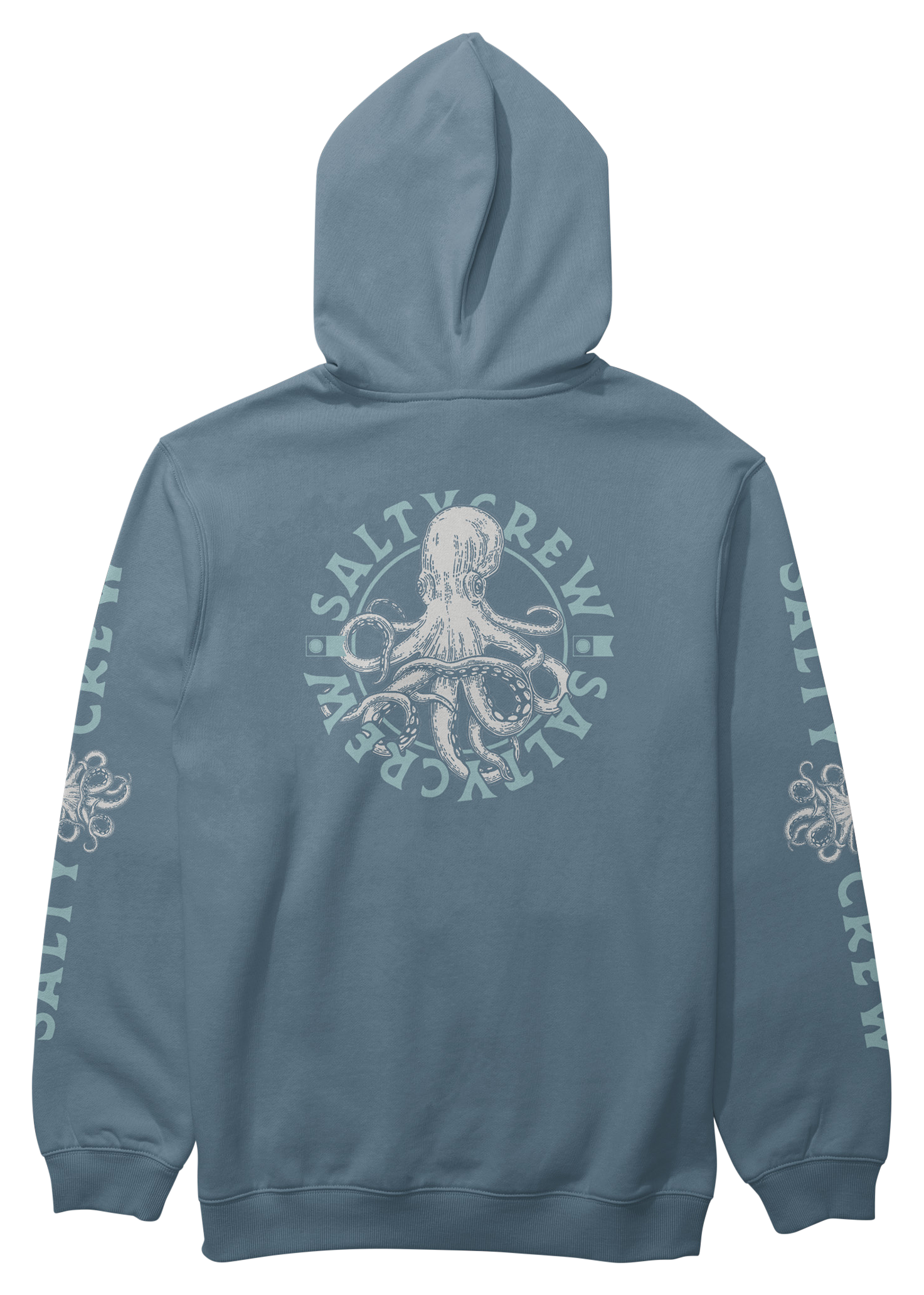 Image of Salty Crew Tentacles Fleece Hoodie - Slate - S