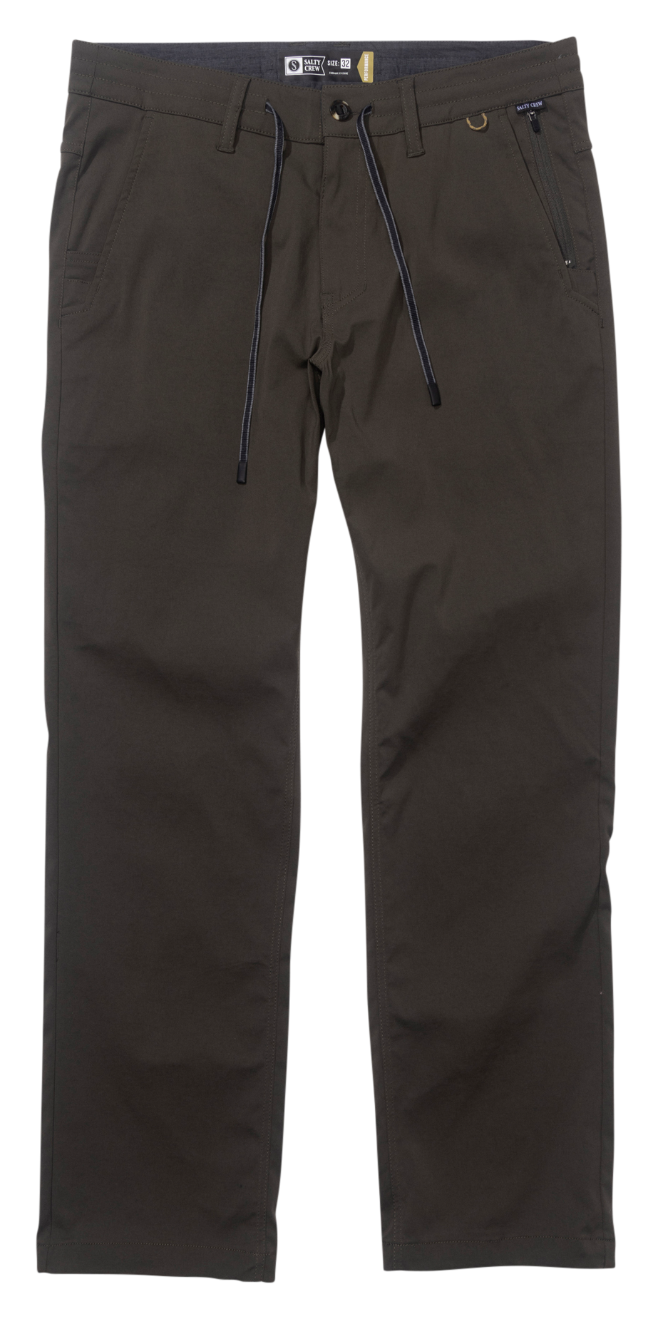 Image of Salty Crew Transom Tech Pants for Men - Deep Forest
