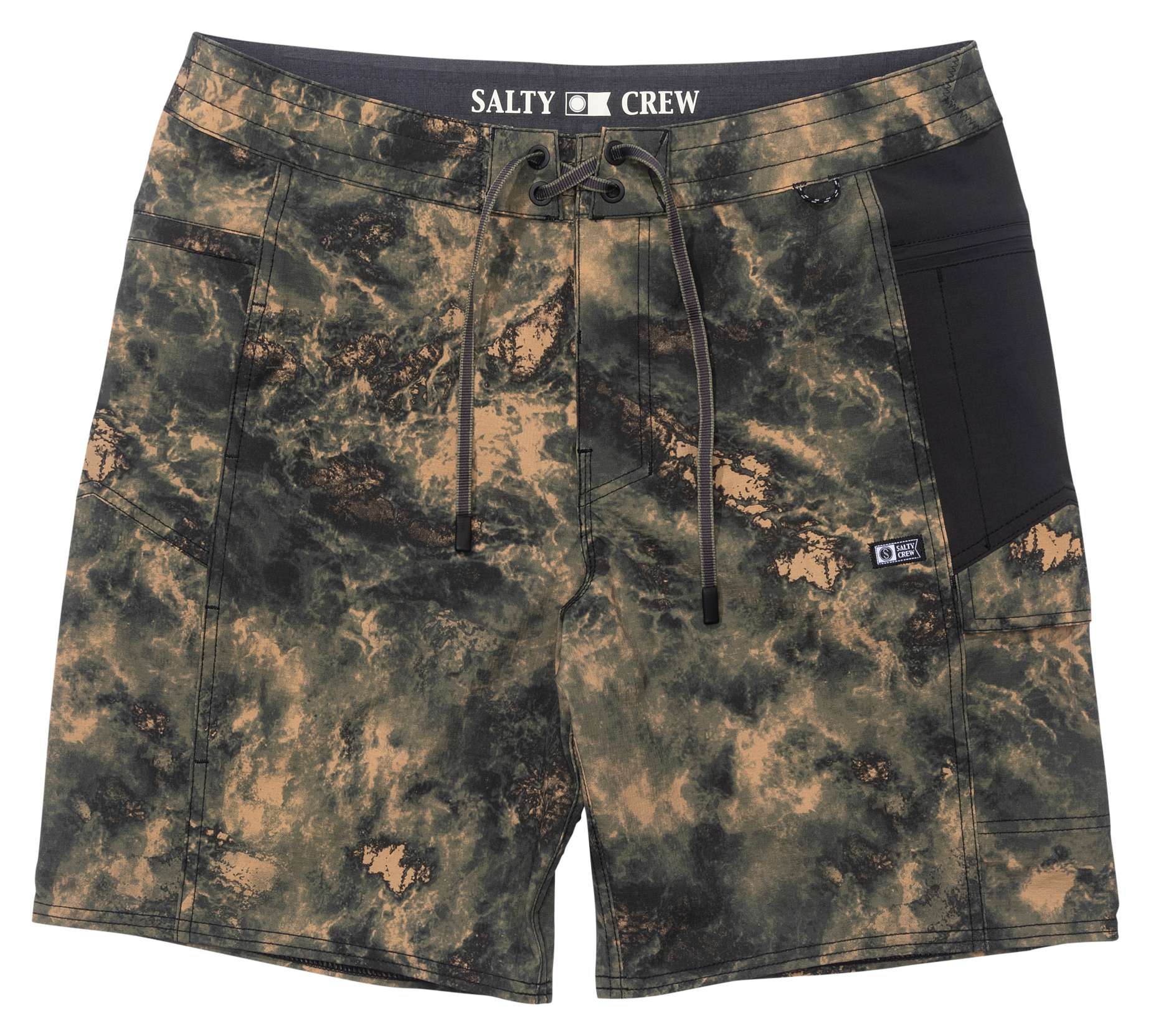 Image of Salty Crew Flagship Boat Shorts - Deep Forest