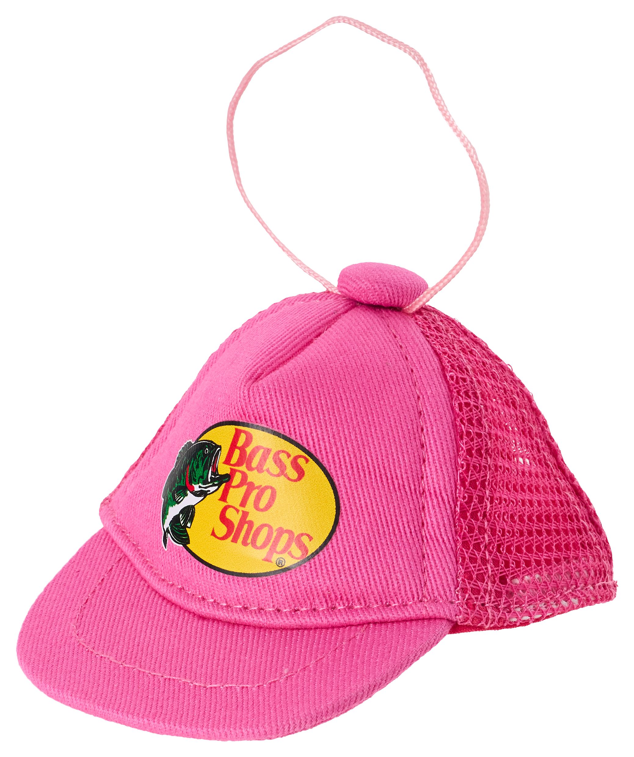 Image of Bass Pro Shops Baseball Cap Ornament - Pink