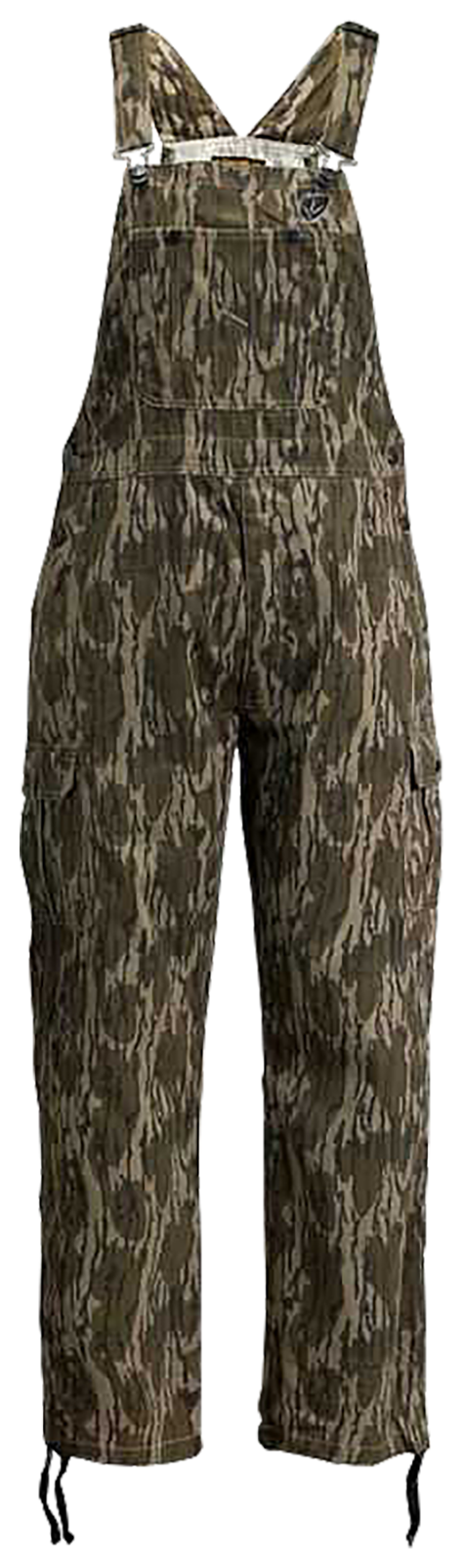 Image of Blocker Outdoors Finisher Fused Cotton Bibs for Men - Mossy Oak Bottomland