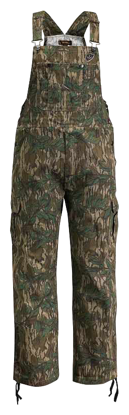 Image of Blocker Outdoors Finisher Fused Cotton Bibs for Men - Mossy Oak Greenleaf