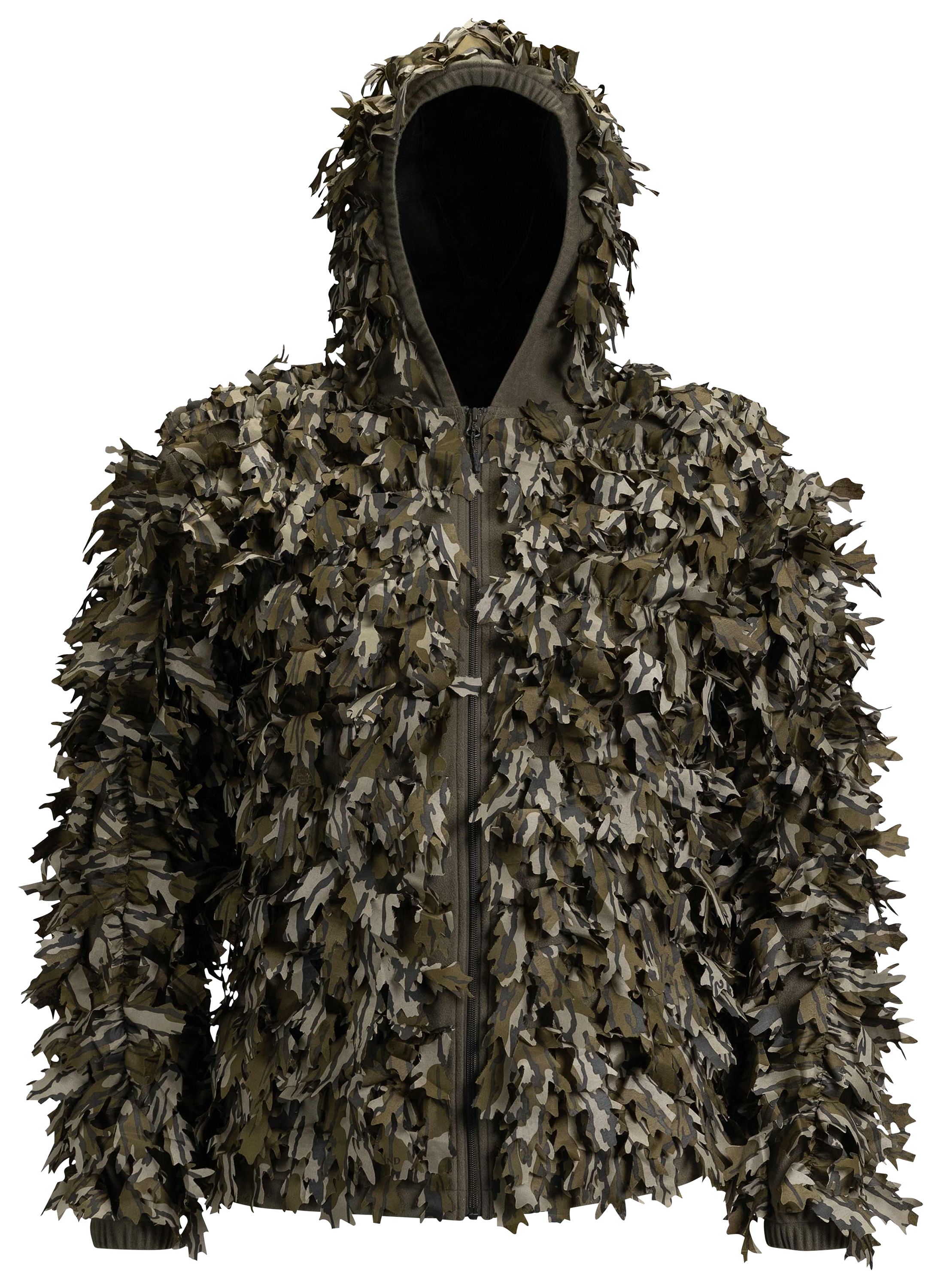 Image of Blocker Outdoors Finisher Leafy Jacket for Men - Mossy Oak Bottomland
