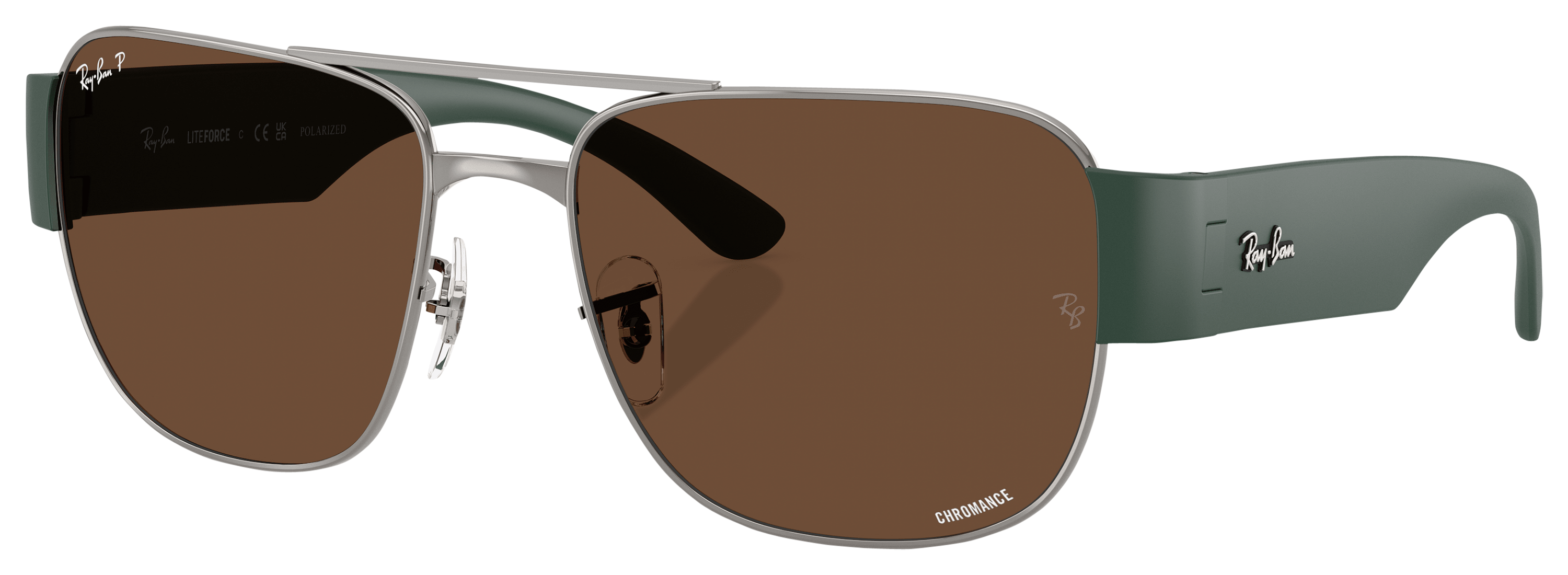 RAY-BAN RB3756CH Chromance Glass Polarized Sunglasses
