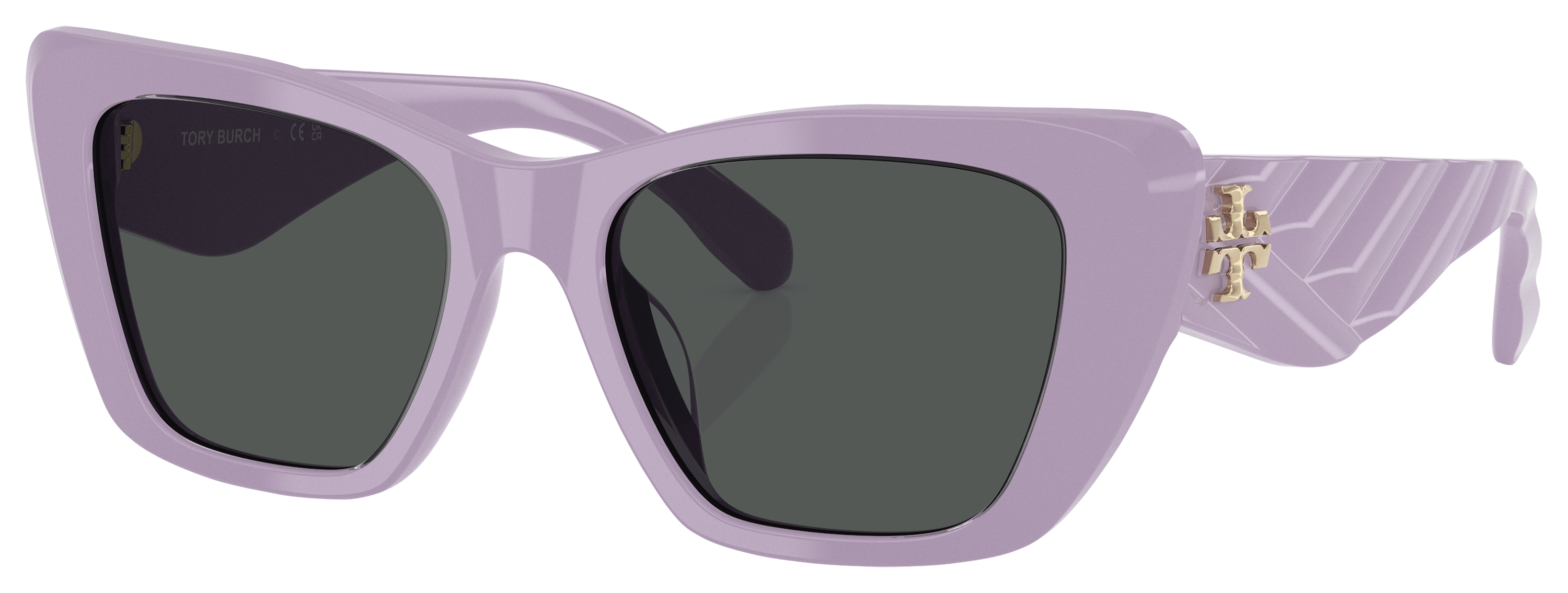Image of Tory Burch TY7216U Sunglasses for Ladies - Purple/Gray