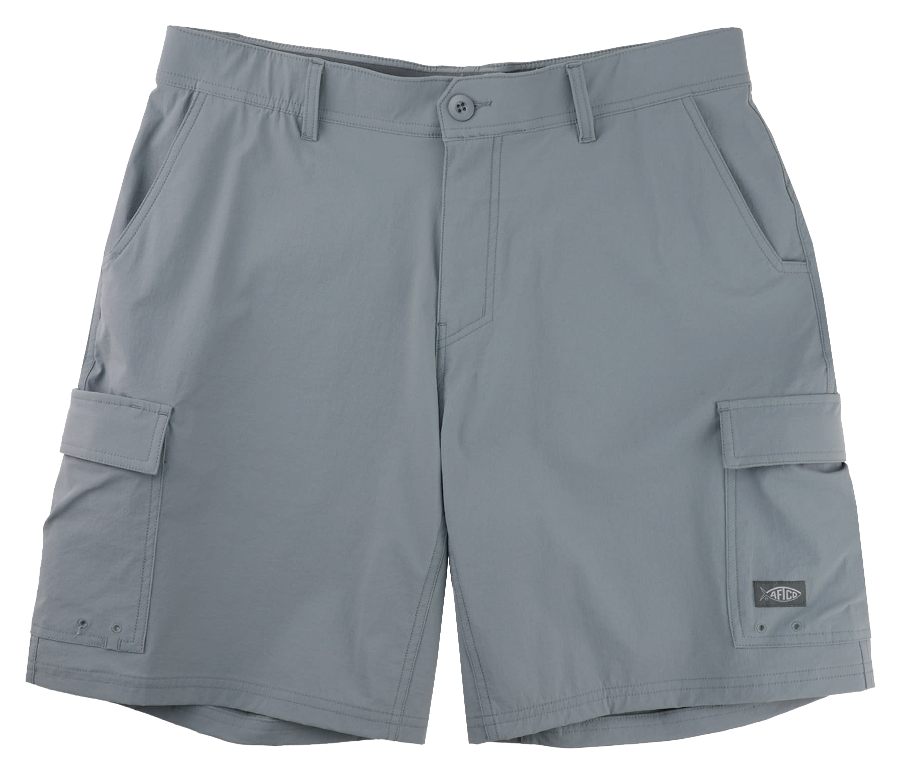 Image of AFTCO Deckhand Shorts for Men - Steel