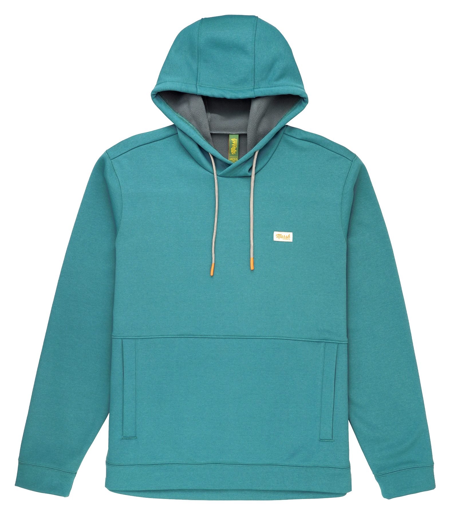 Image of Marsh Wear Nor'easter Long-Sleeve Pullover Hoodie - Sea Pine Heather