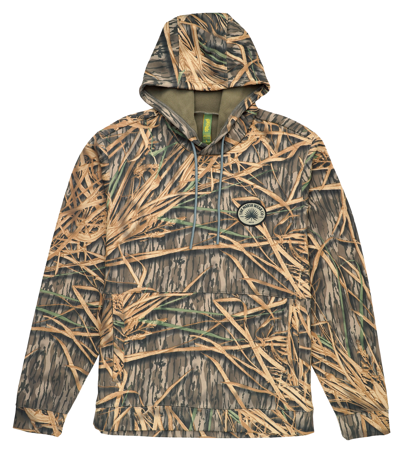 Image of Marsh Wear Nor'Easter Pullover - Mossy Oak Shadow Grass