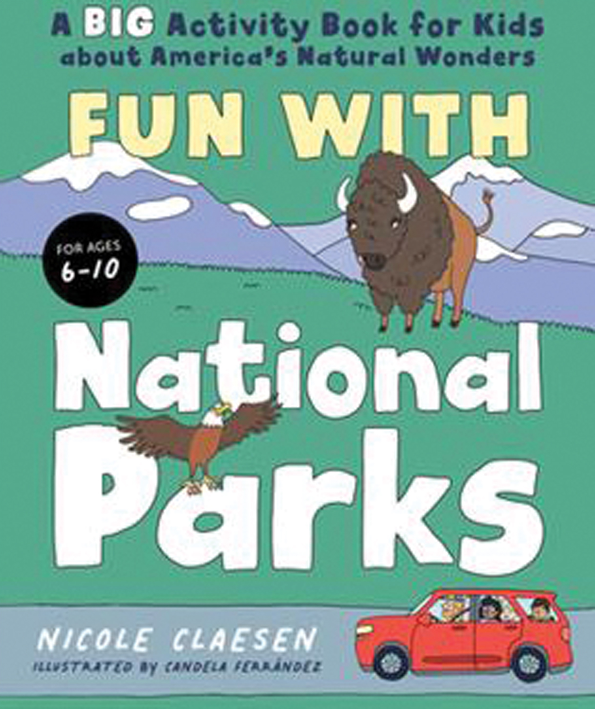 Image of Fun With National Parks Activity Book By Nicole Claesen and Candela Ferrandez