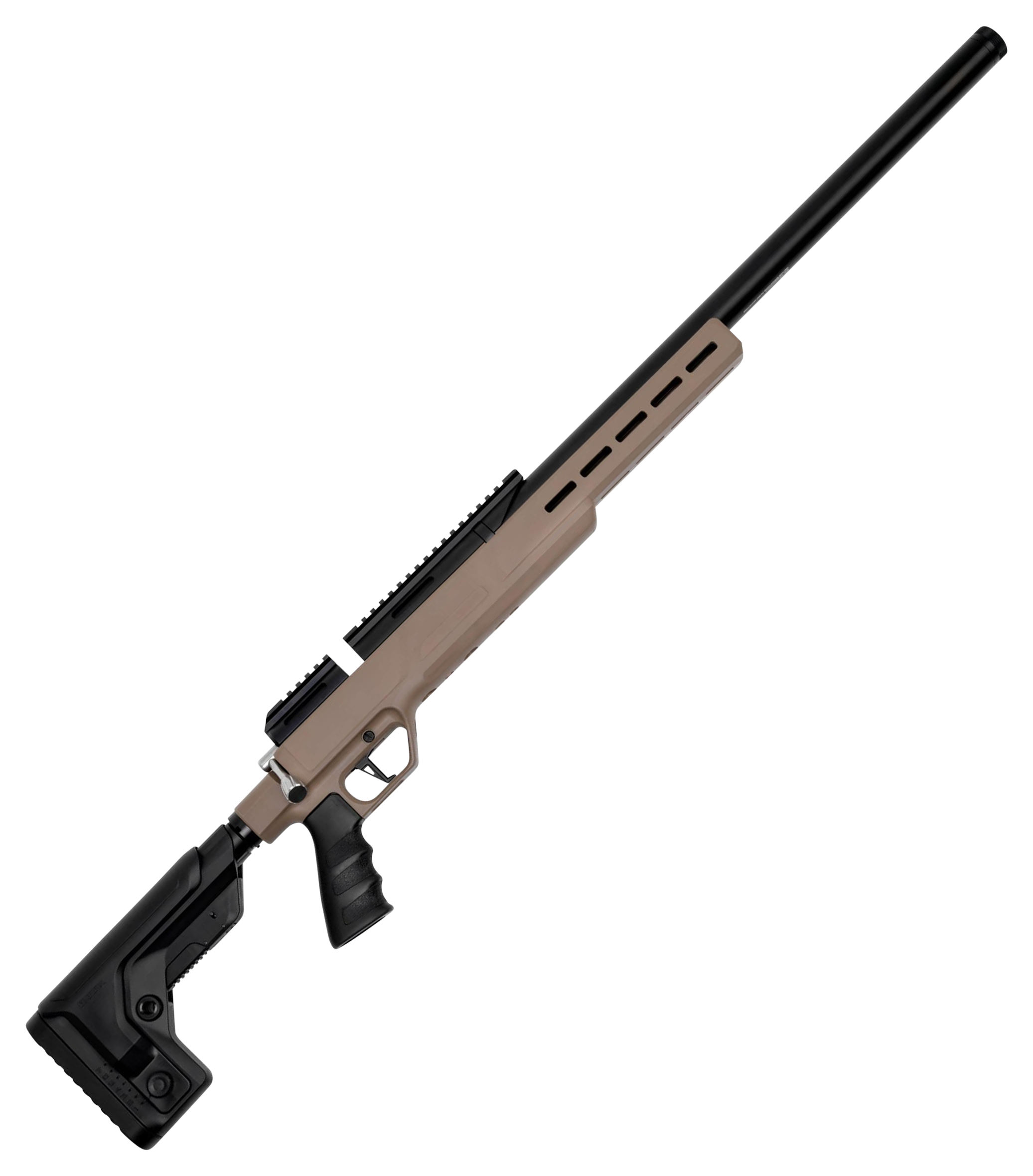 Barra Airguns 250z PCP Bolt-Action Air Rifle - Tan - .25