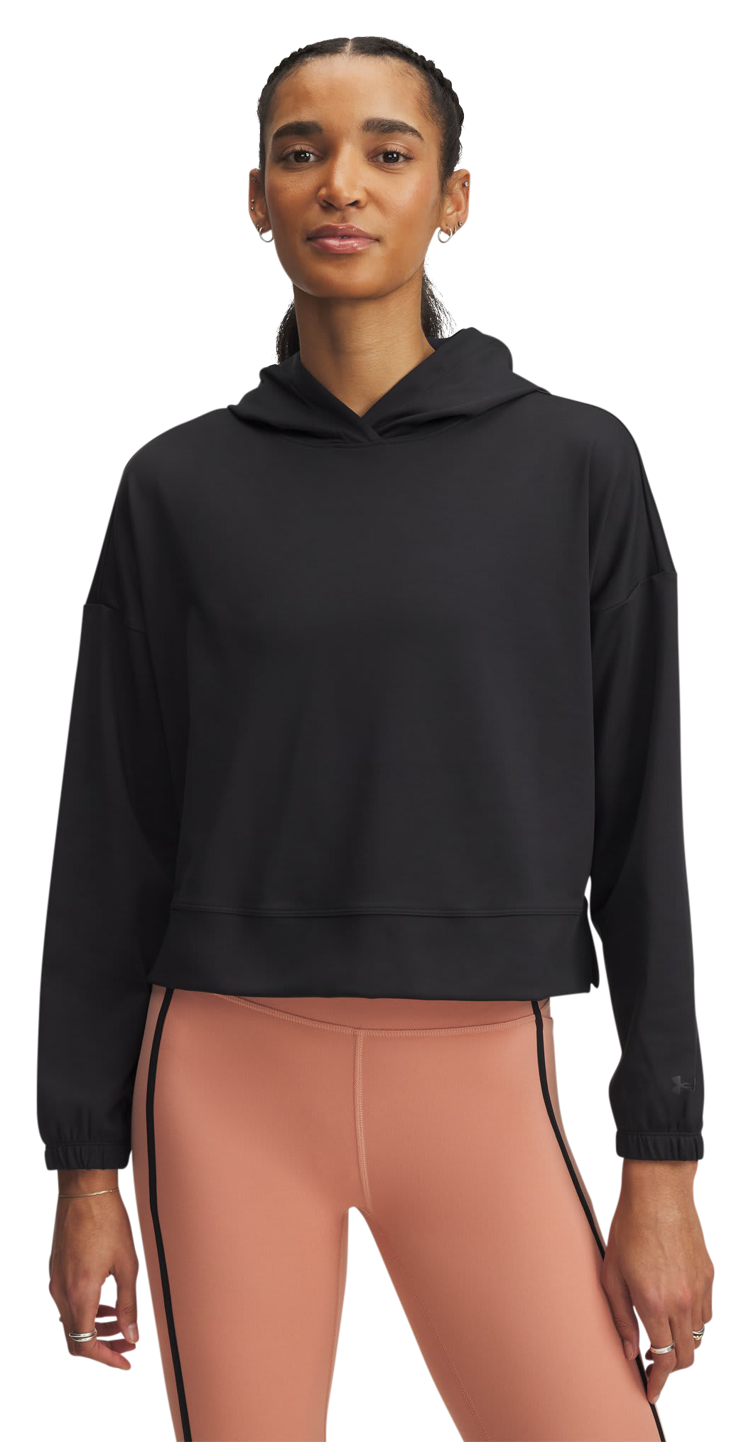 Image of Under Armour Meridian Hoodie for Ladies - Black/Black - SM