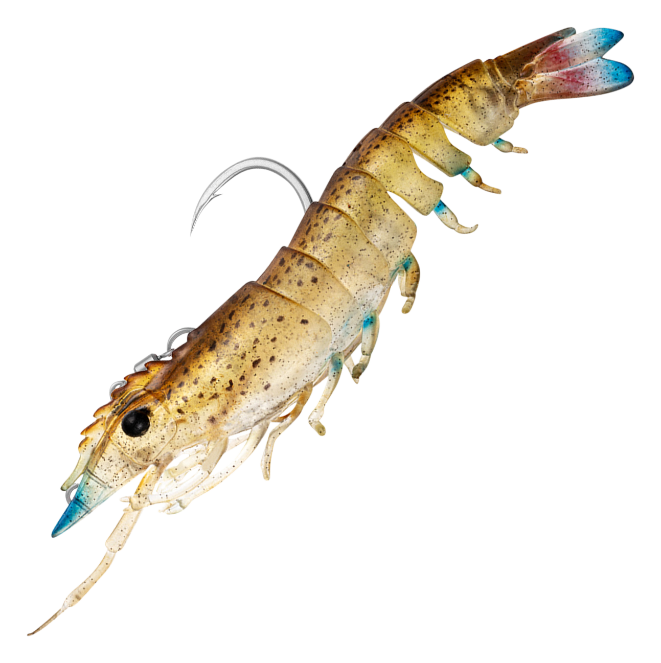 Image of "Nomad Design Sumo Shrimp - Speckled Stalker - 6-1/2"""