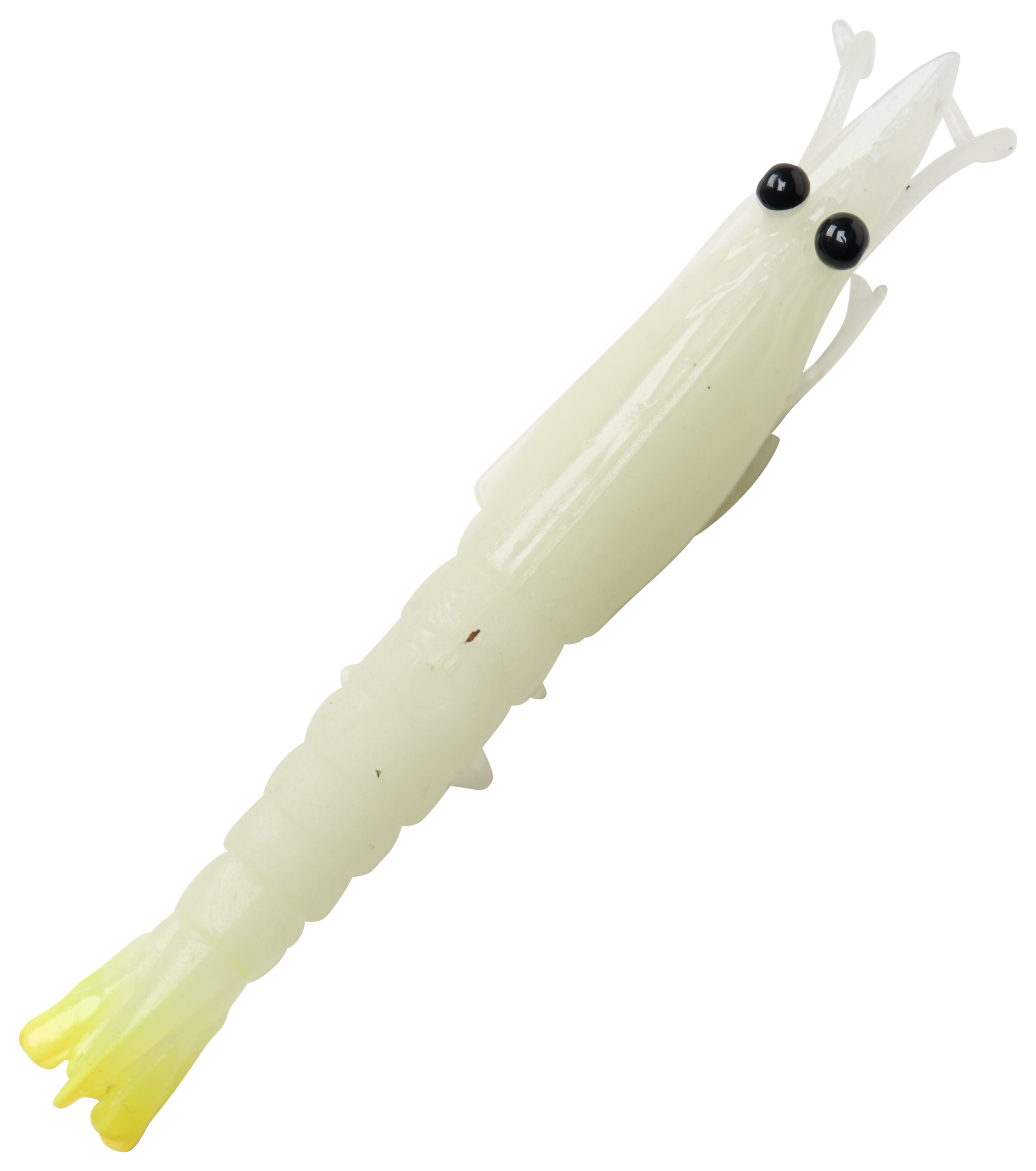 Image of "Nomad Design Switcher Shrimp - Glow Chartreuse - 4-1/4"" - 4 pack"