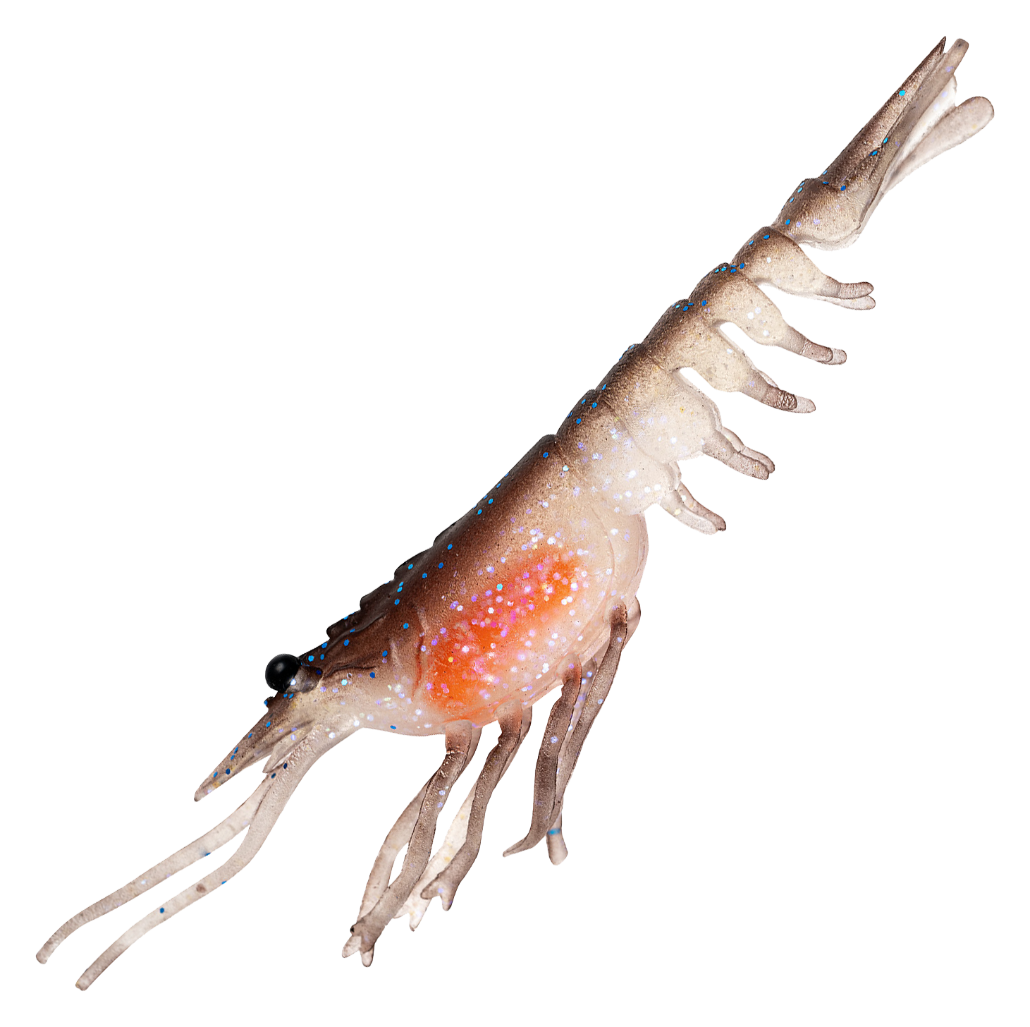 Image of "Nomad Design Switcher Shrimp - Brown Flasher - 5"" - 3 pack"