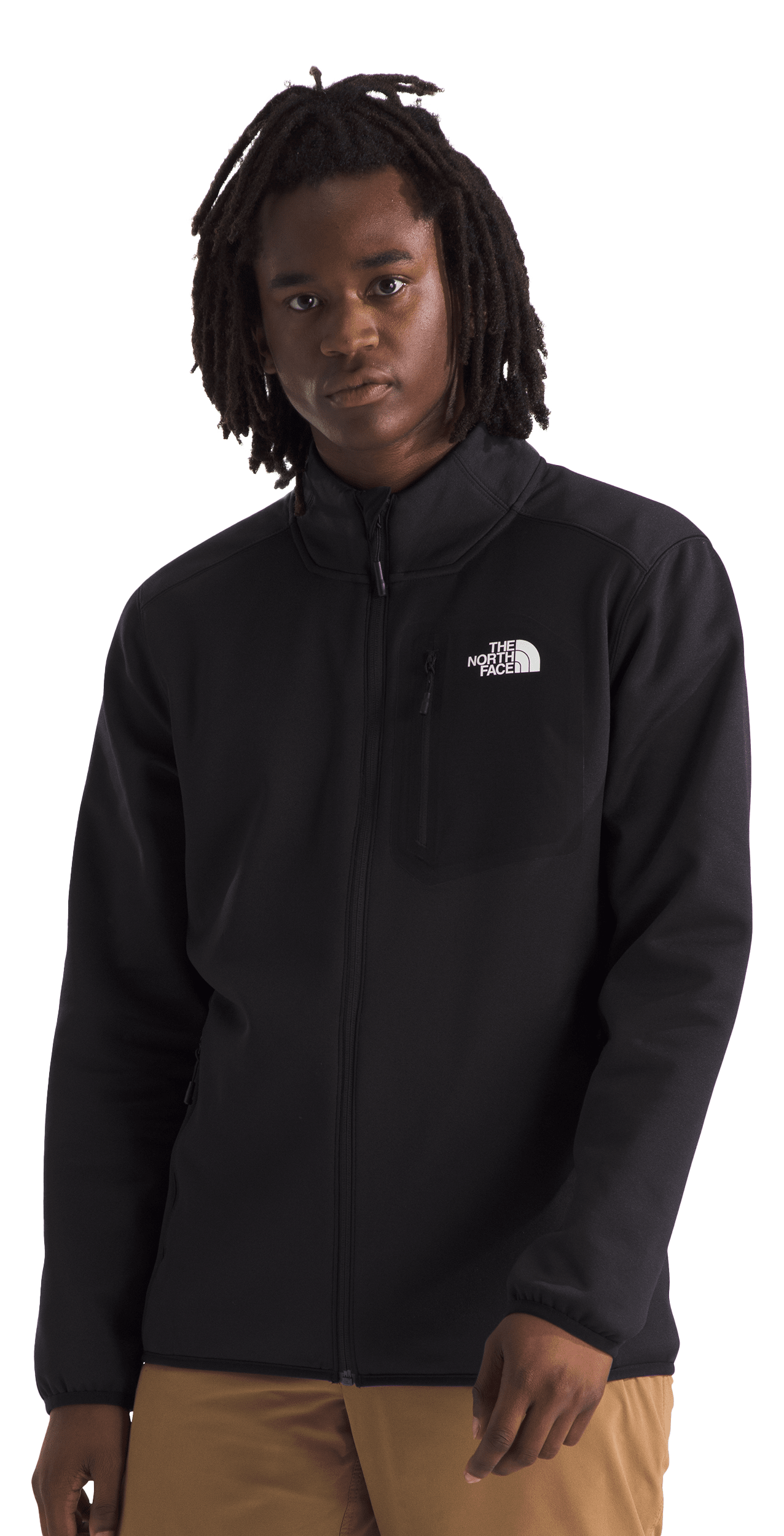 Image of The North Face Crest Full-Zip Fleece Jacket for Men