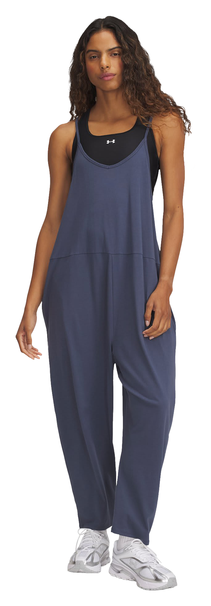Image of Under Armour Rival Jumper for Ladies - Downpour Gray/Black - XL