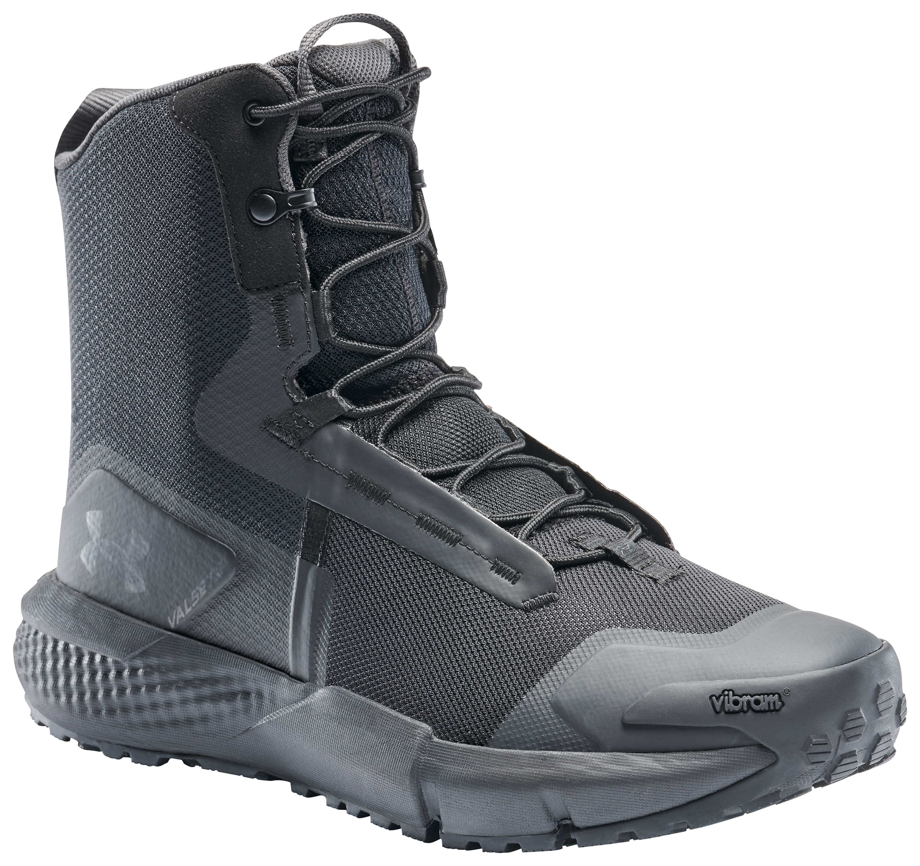 Image of Under Armour Valsetz Tactical Boots for Men - Black - 10.5W