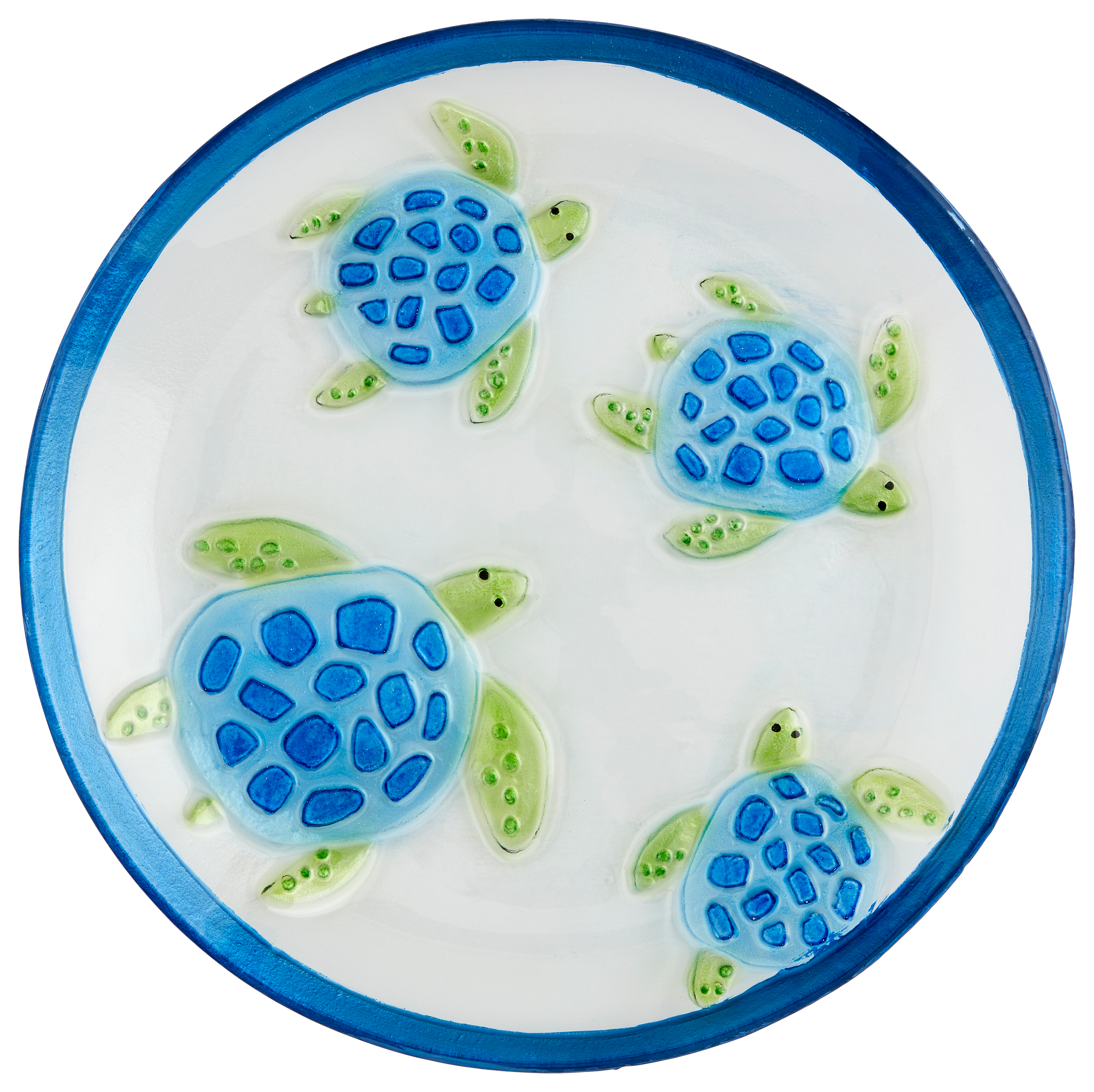Image of Mud Pie Glass Turtle Platter
