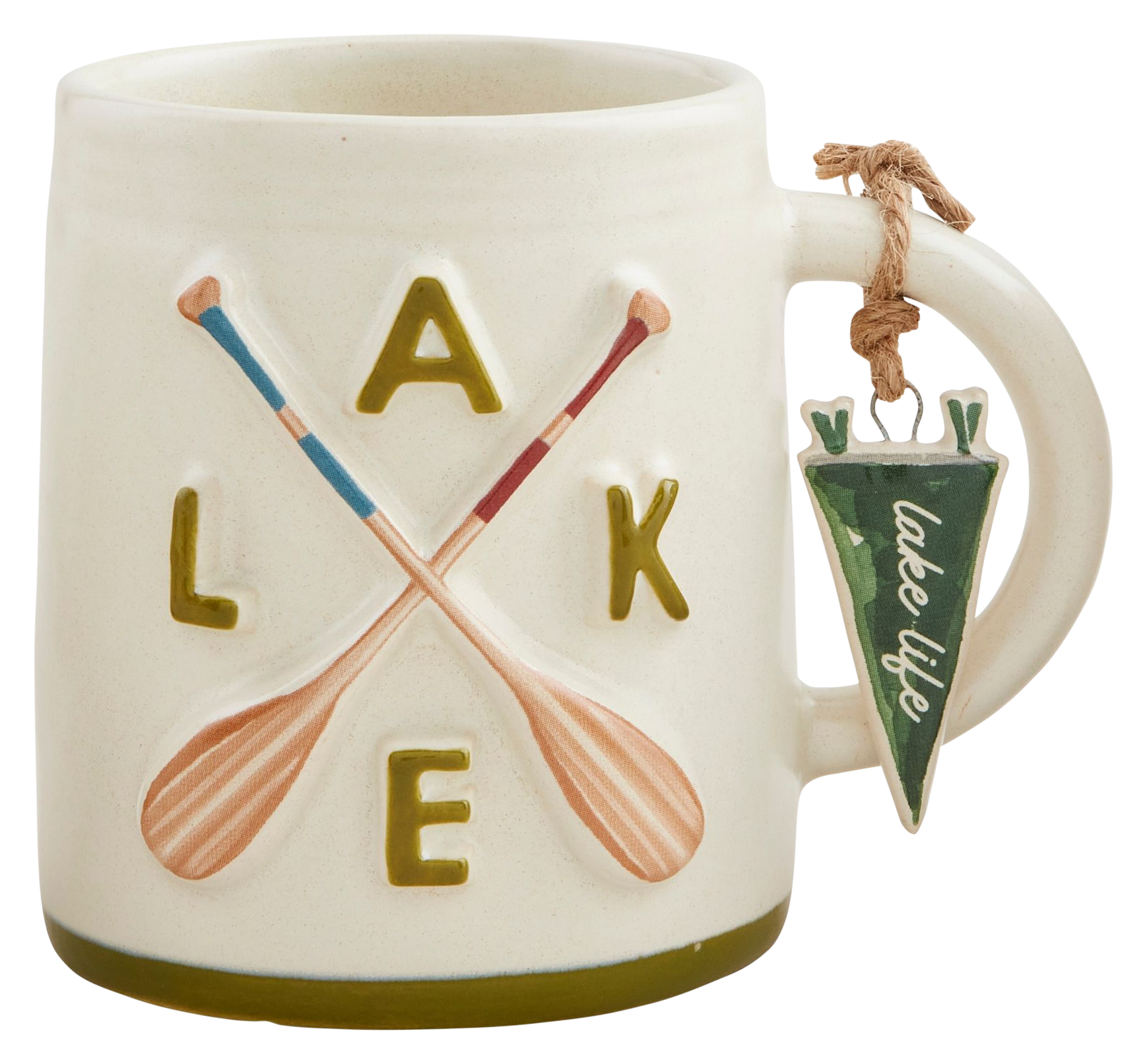 Mud Pie Lake Charm Mug                                                                                                          