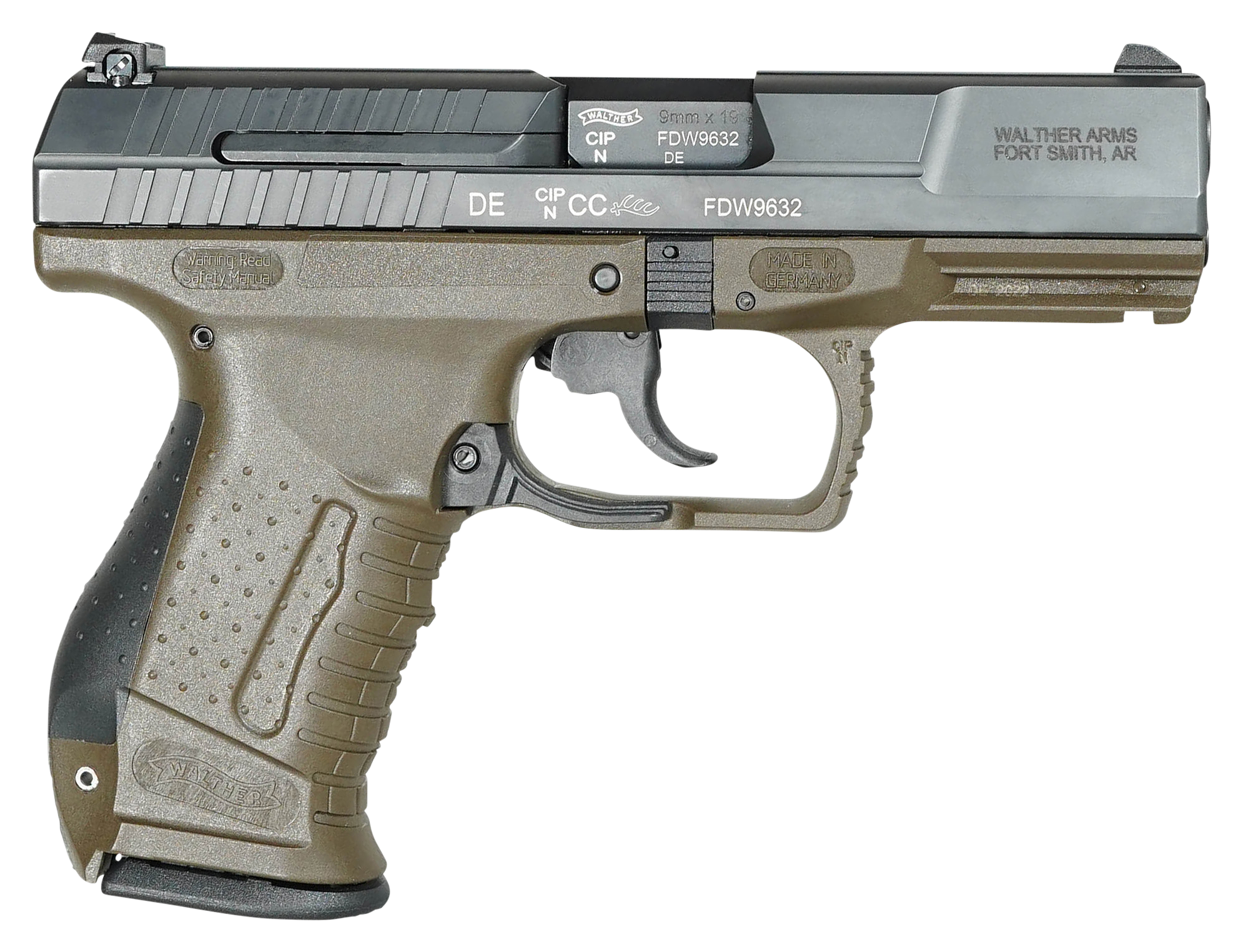 Walther P99 AS Final Edition Ambidextrous SemiAuto Pistol